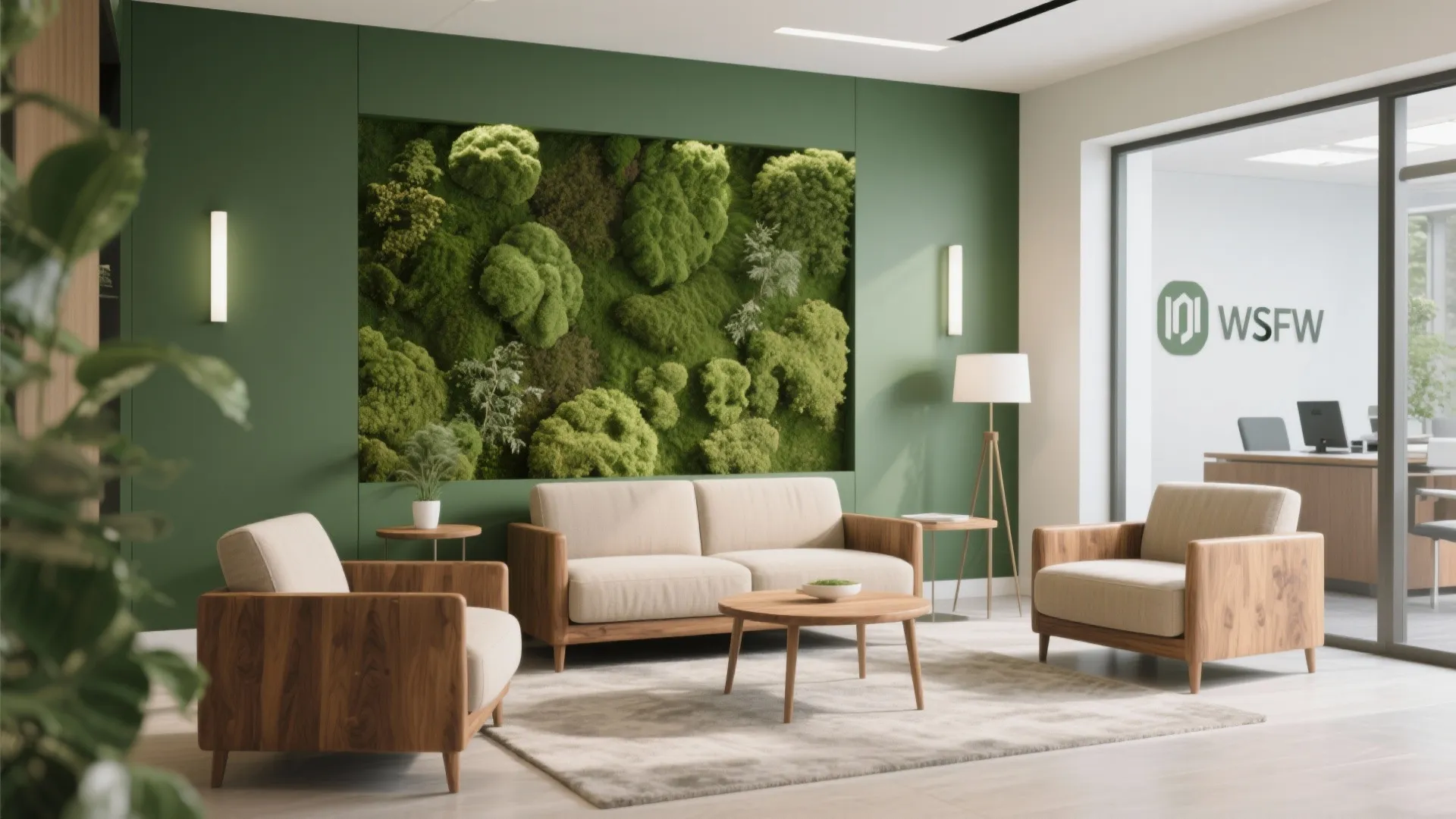 Biophilic Green Walls That Build Trust
