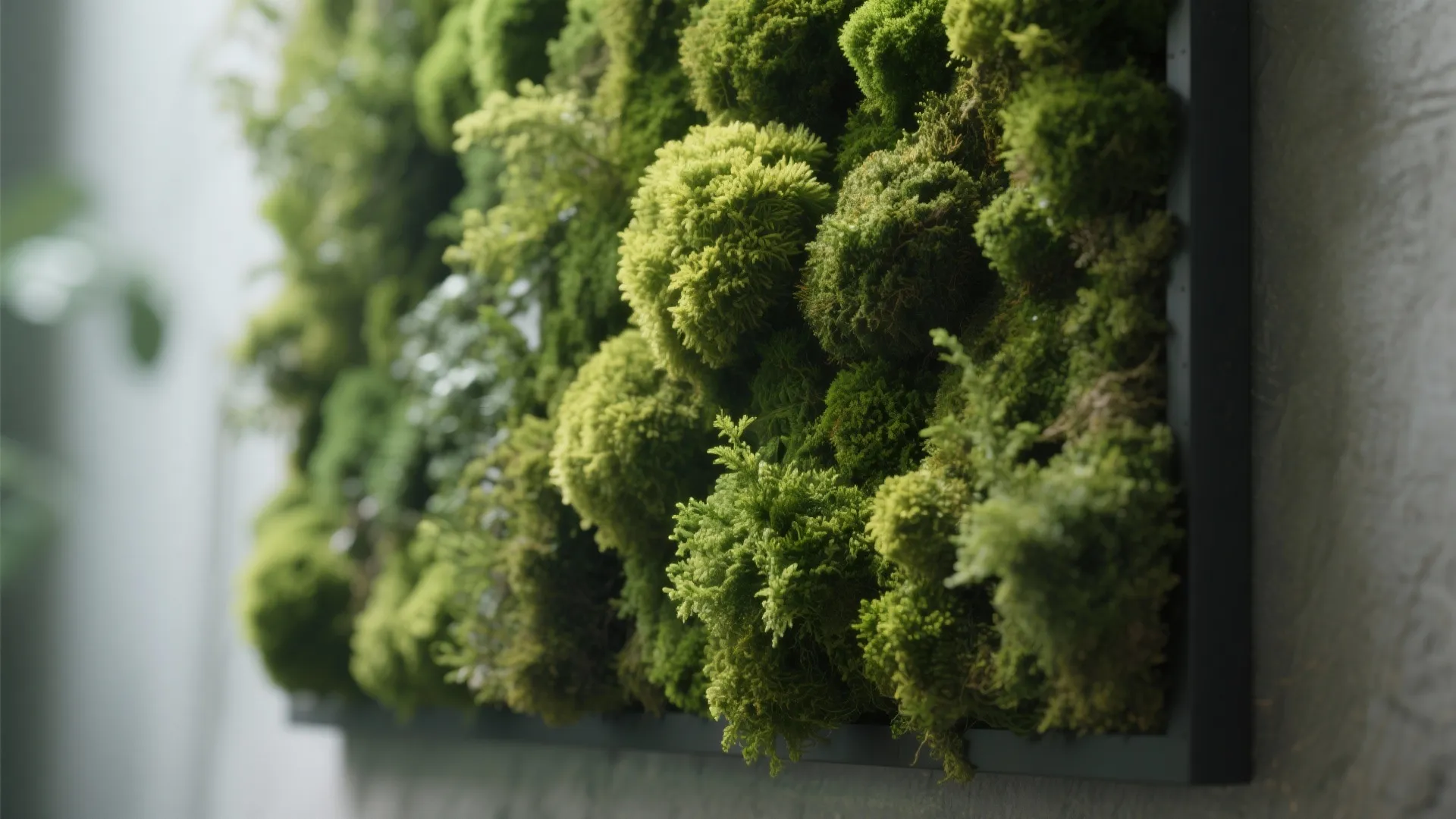 Living Moss and Tree Outline Accent