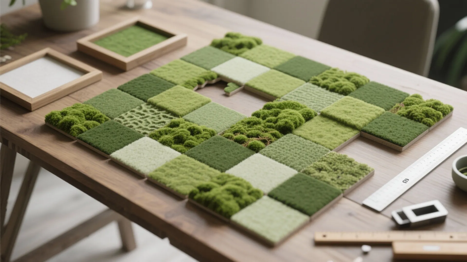 3. Moss Mosaic Tiles