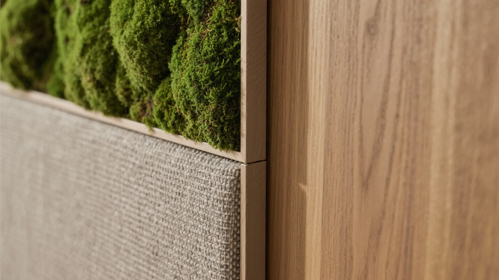 5) Warm materials and biophilic accents