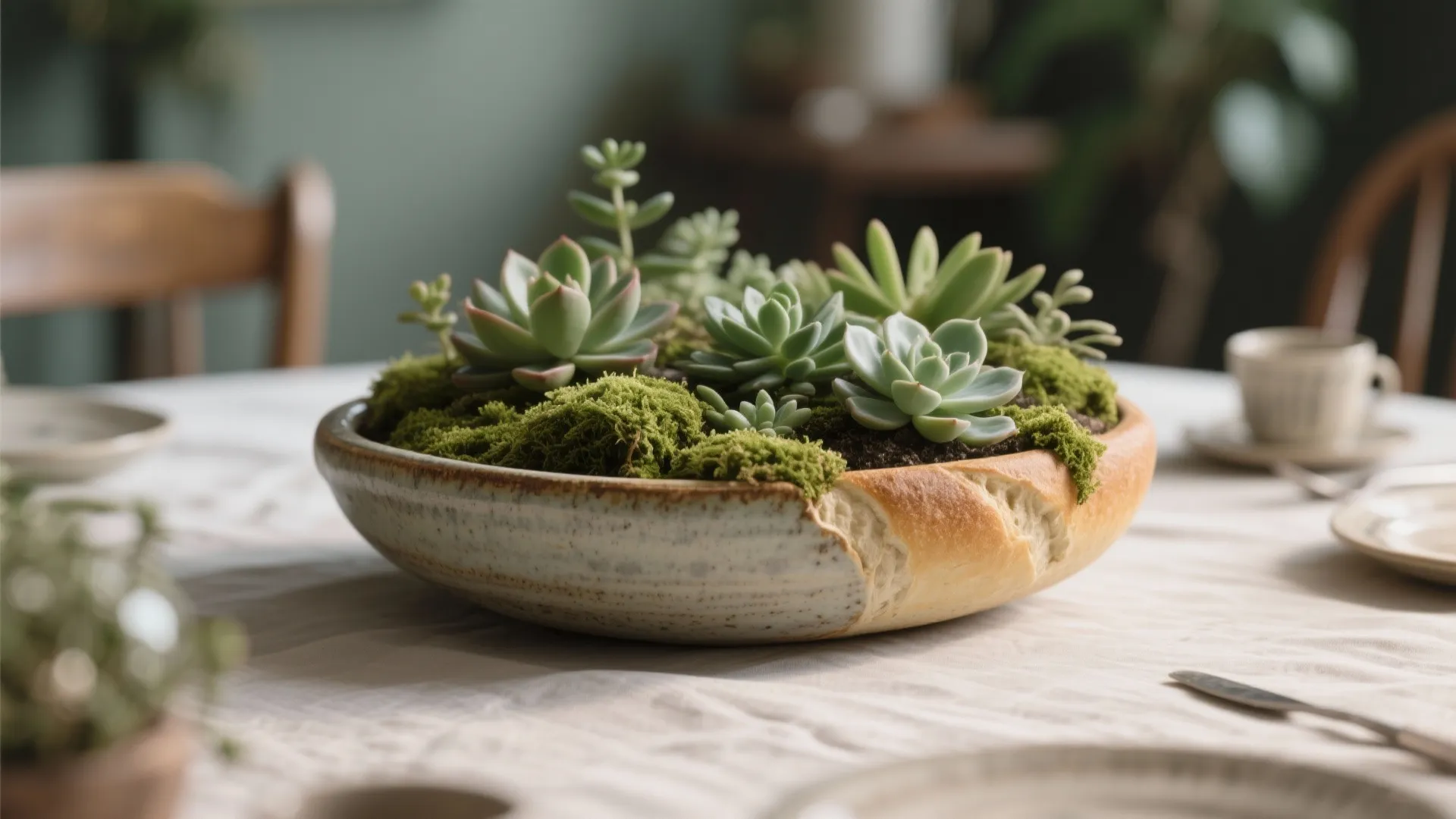 4. Greenery in unexpected vessels