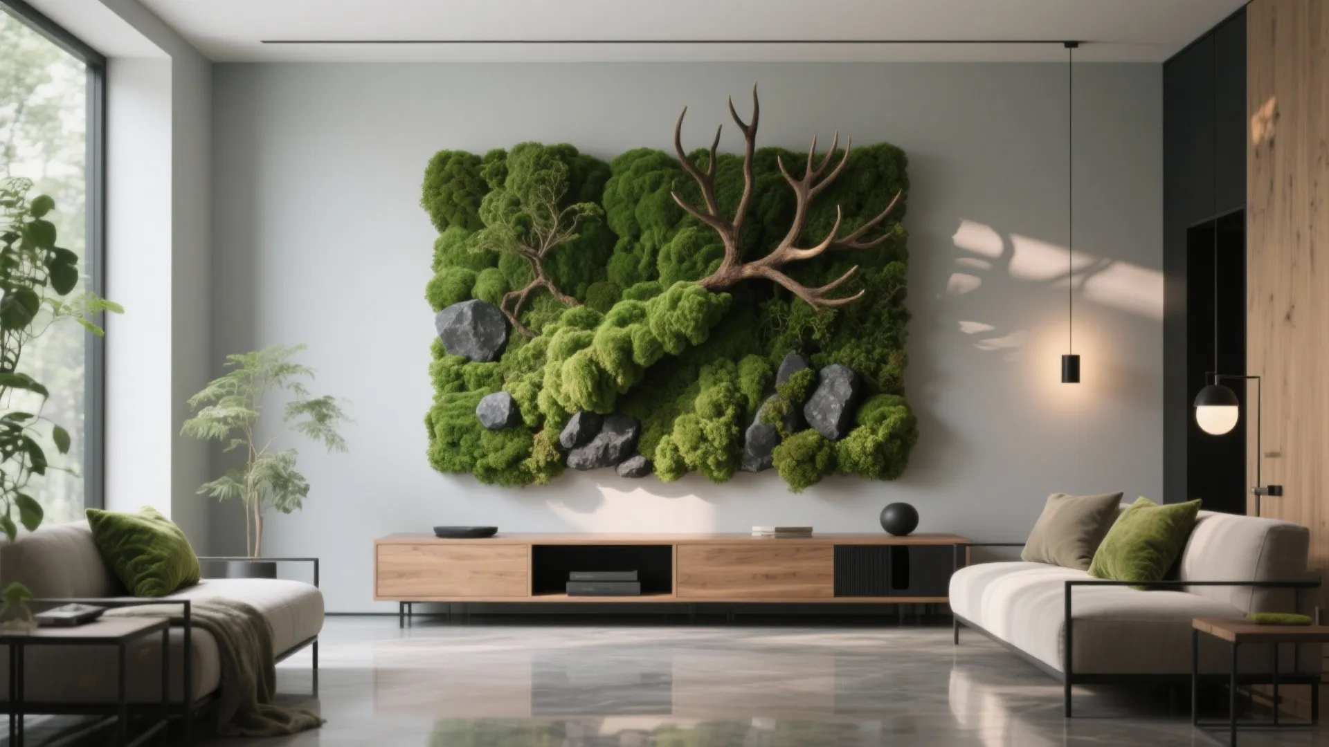 DIY Moss Wall Art: Create Stunning Green Decor at Home: 1 Minute to Start Your Own Unique Moss Wall Art Project