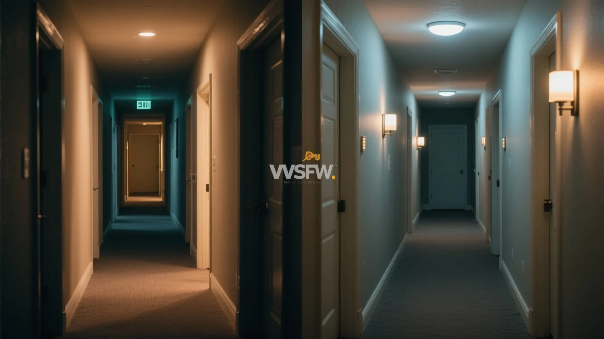 Motion-sensor wall lights for nighttime safety