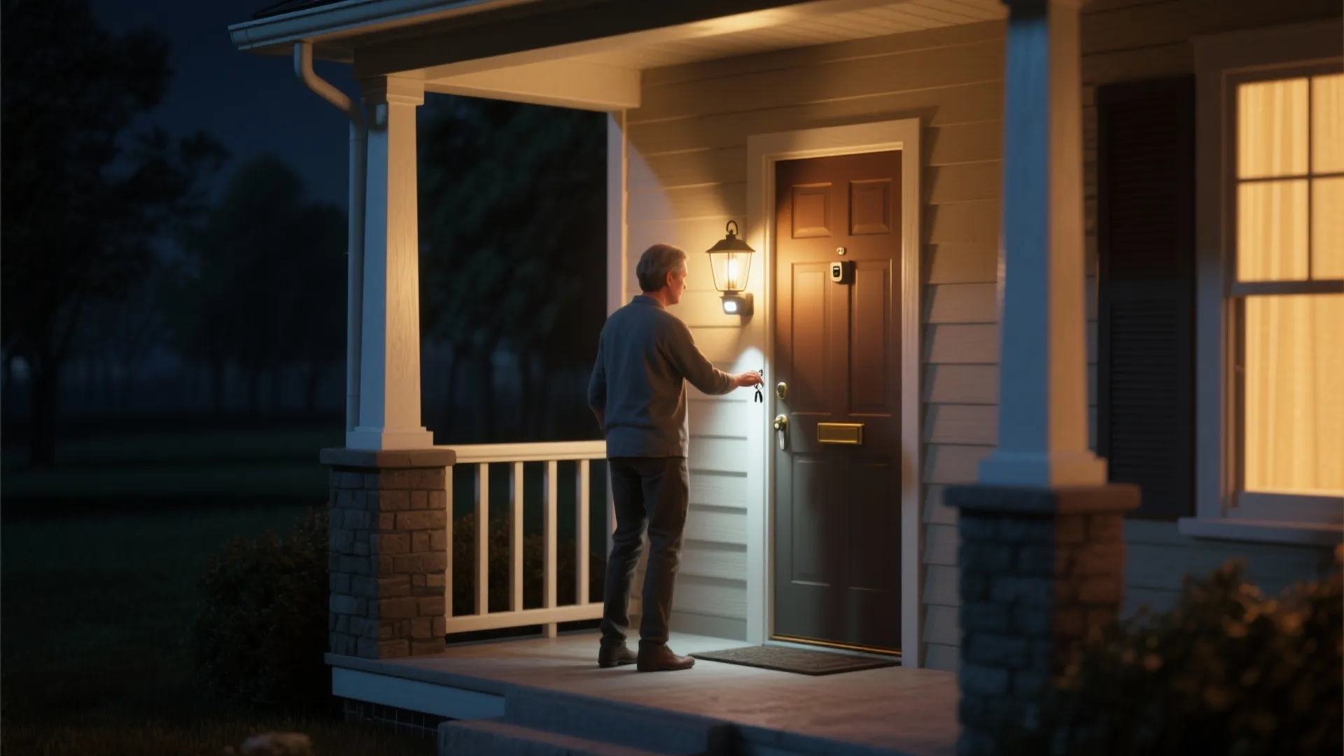 2. Motion-Activated Lanterns