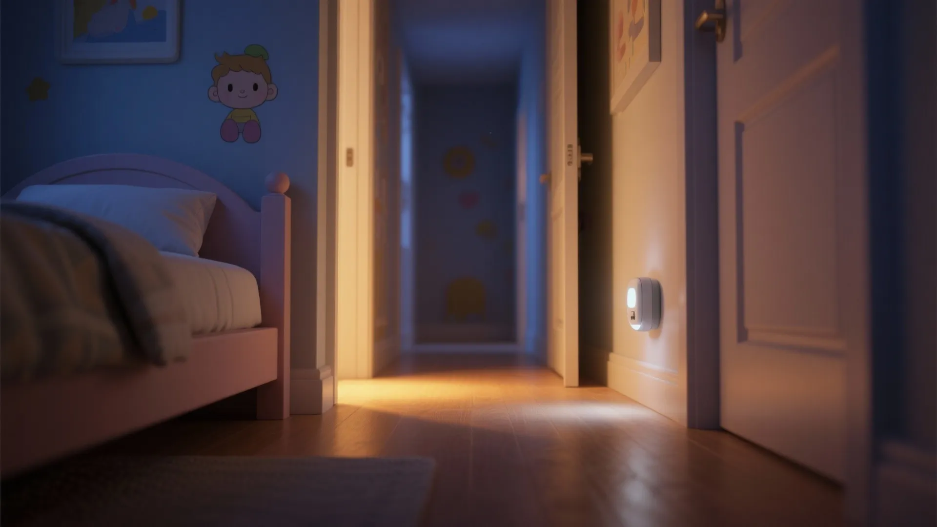 4. Night lights with motion sensors