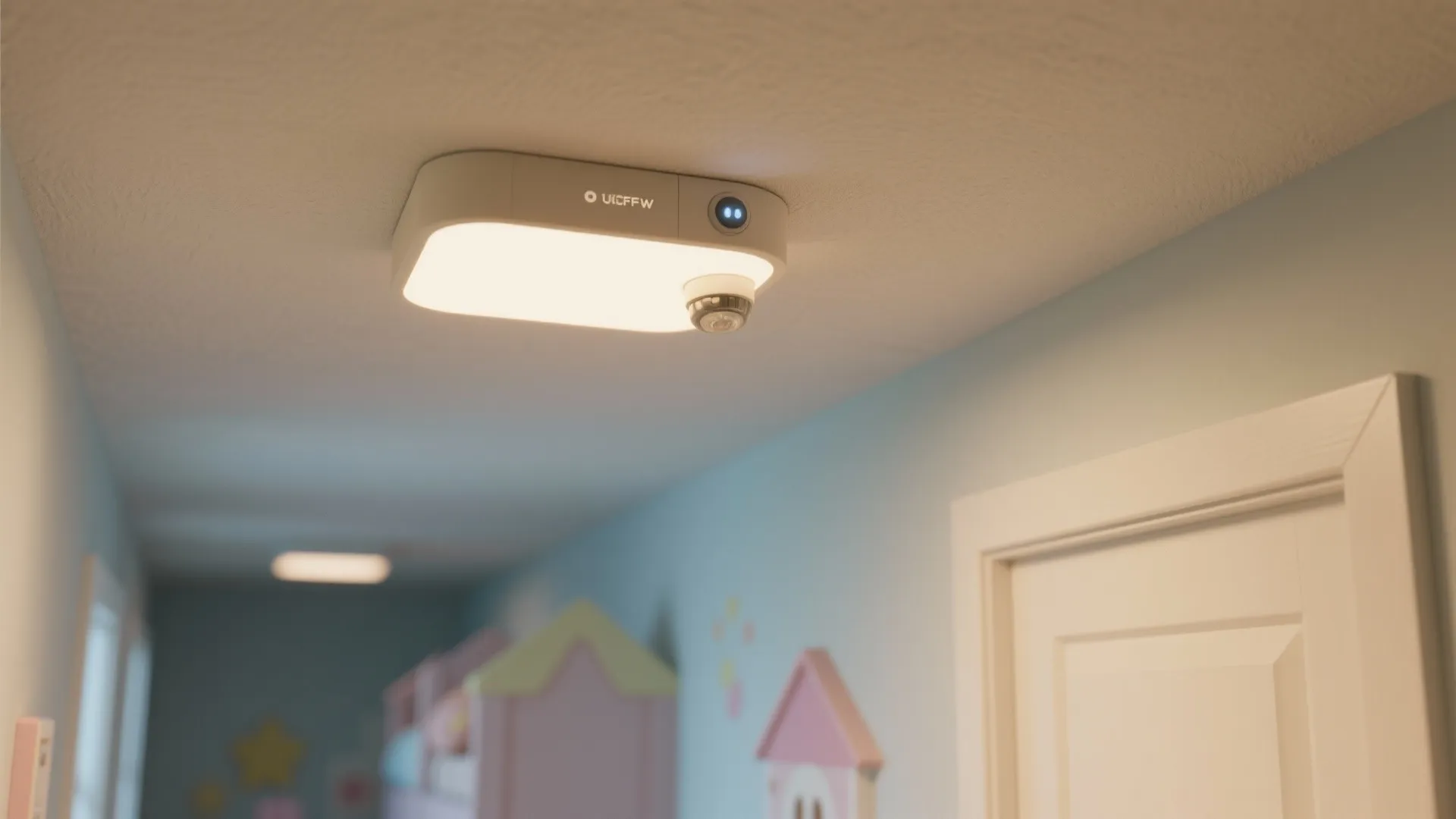 5. Integrated night light with motion sensor