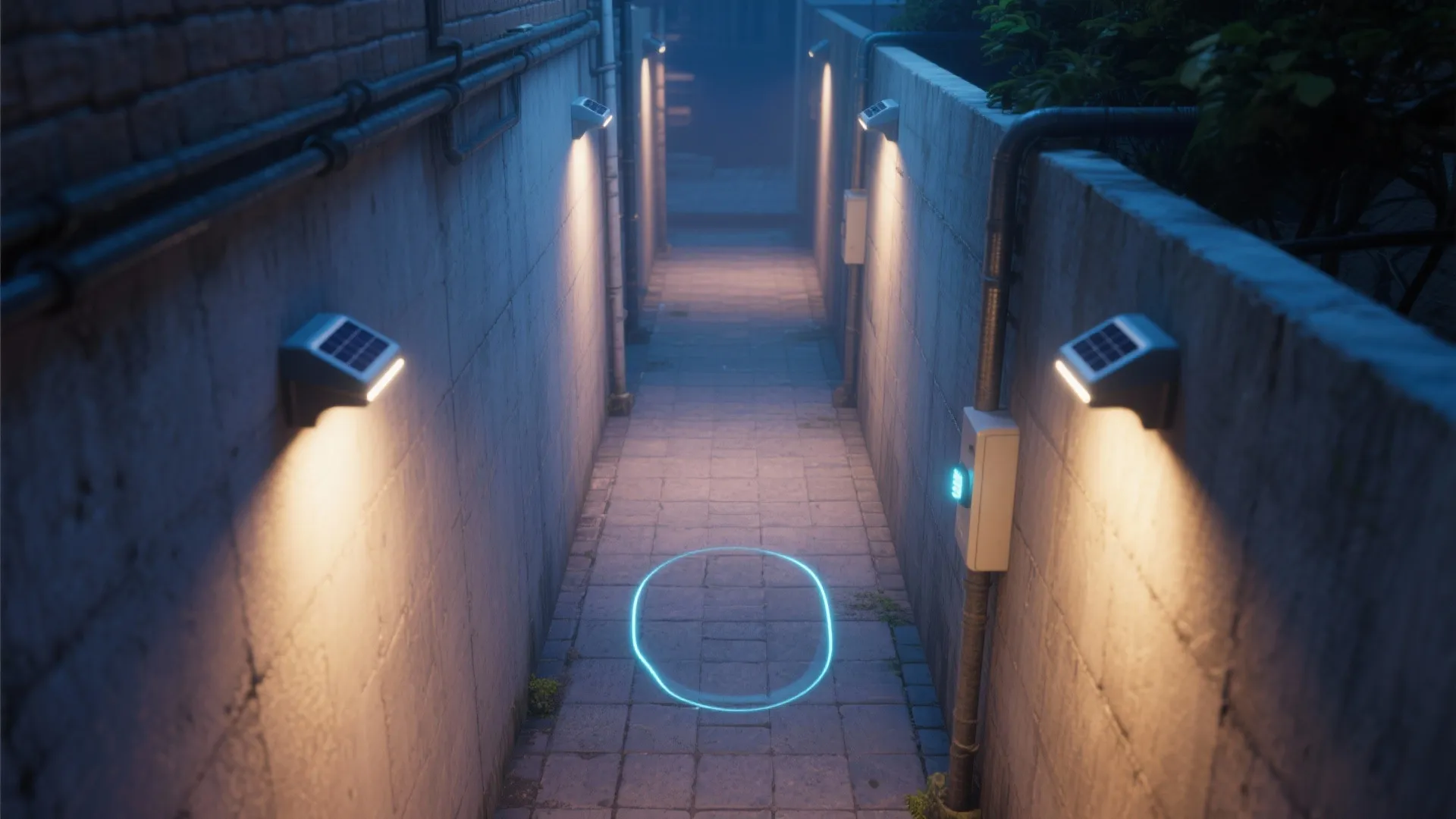 5. Motion-activated pathway guards