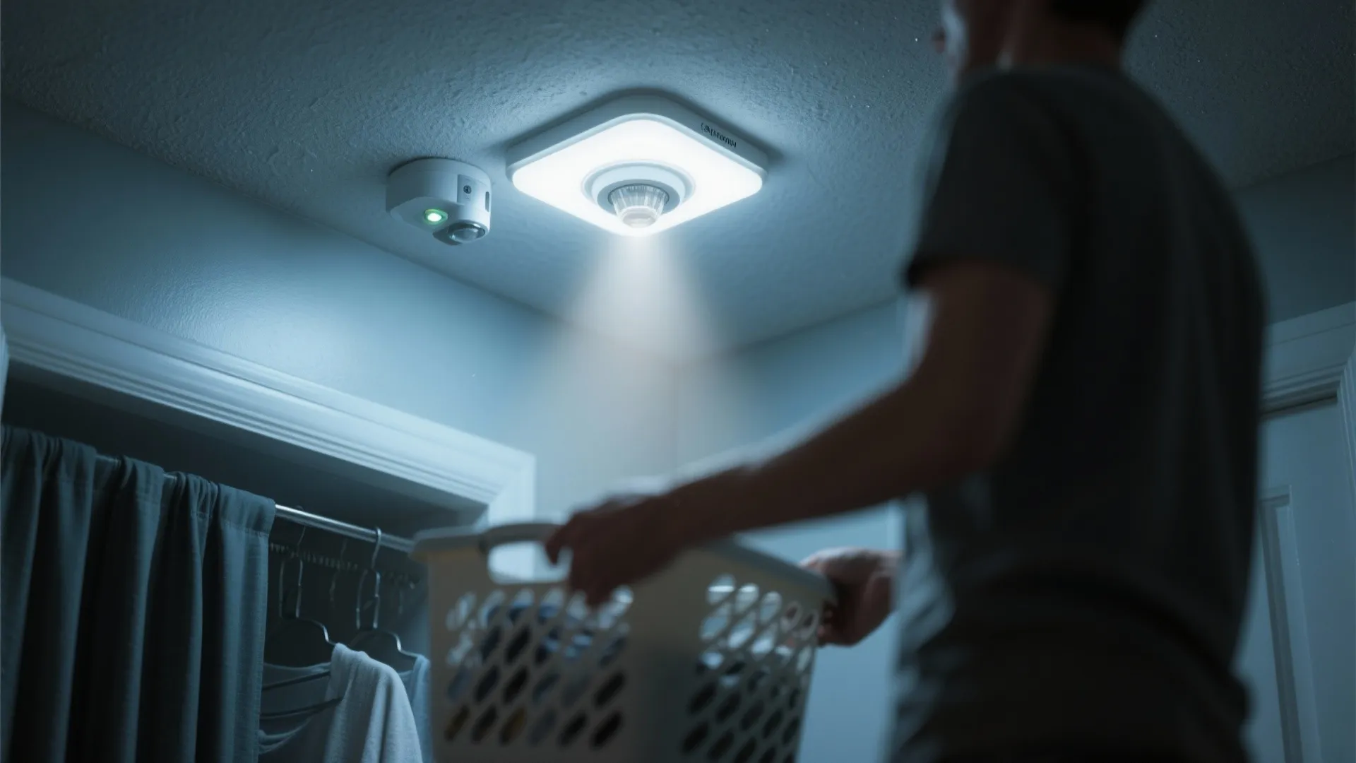 5. Motion-sensor fixtures and daylight-mimicking bulbs