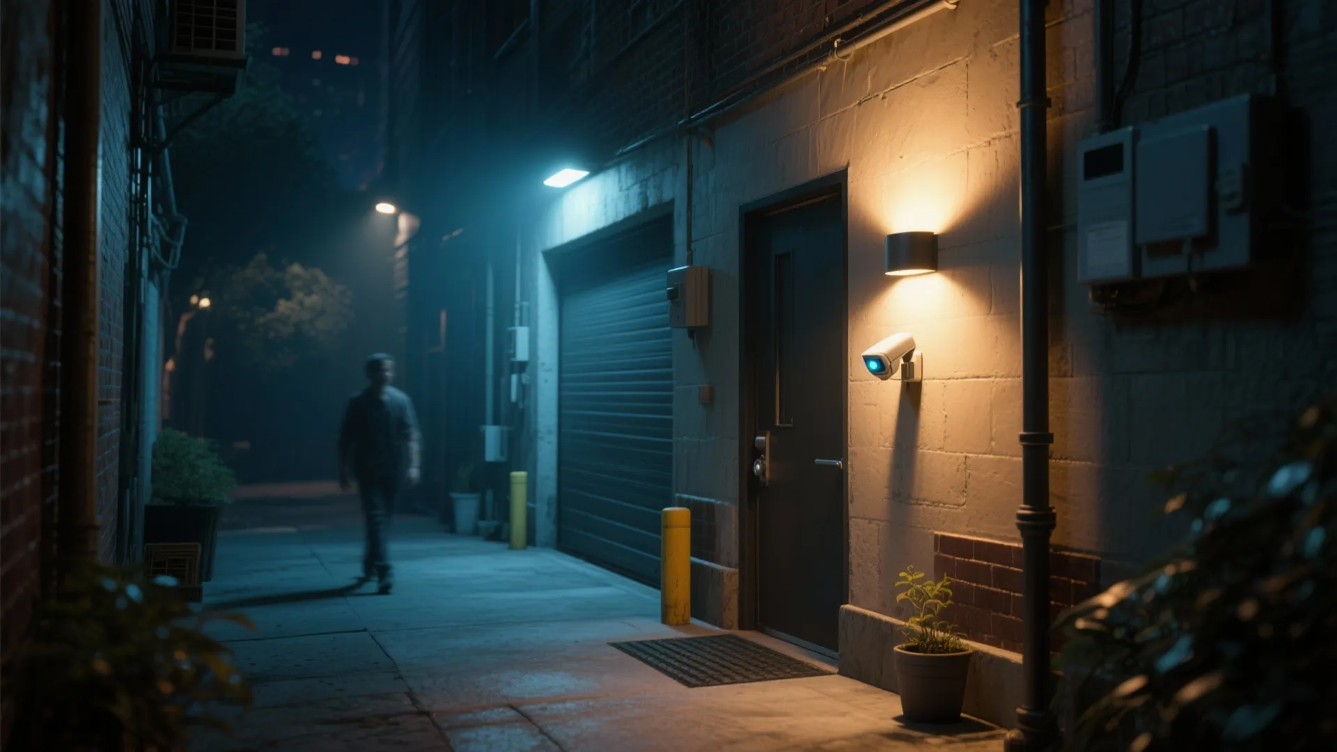 5. Motion-Sensor Accent Lights for Energy Savings