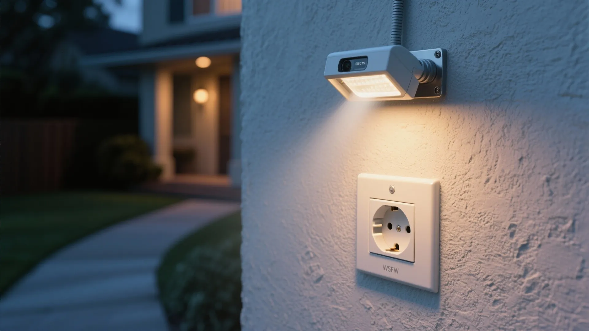 1. Motion-Sensor Wall Light