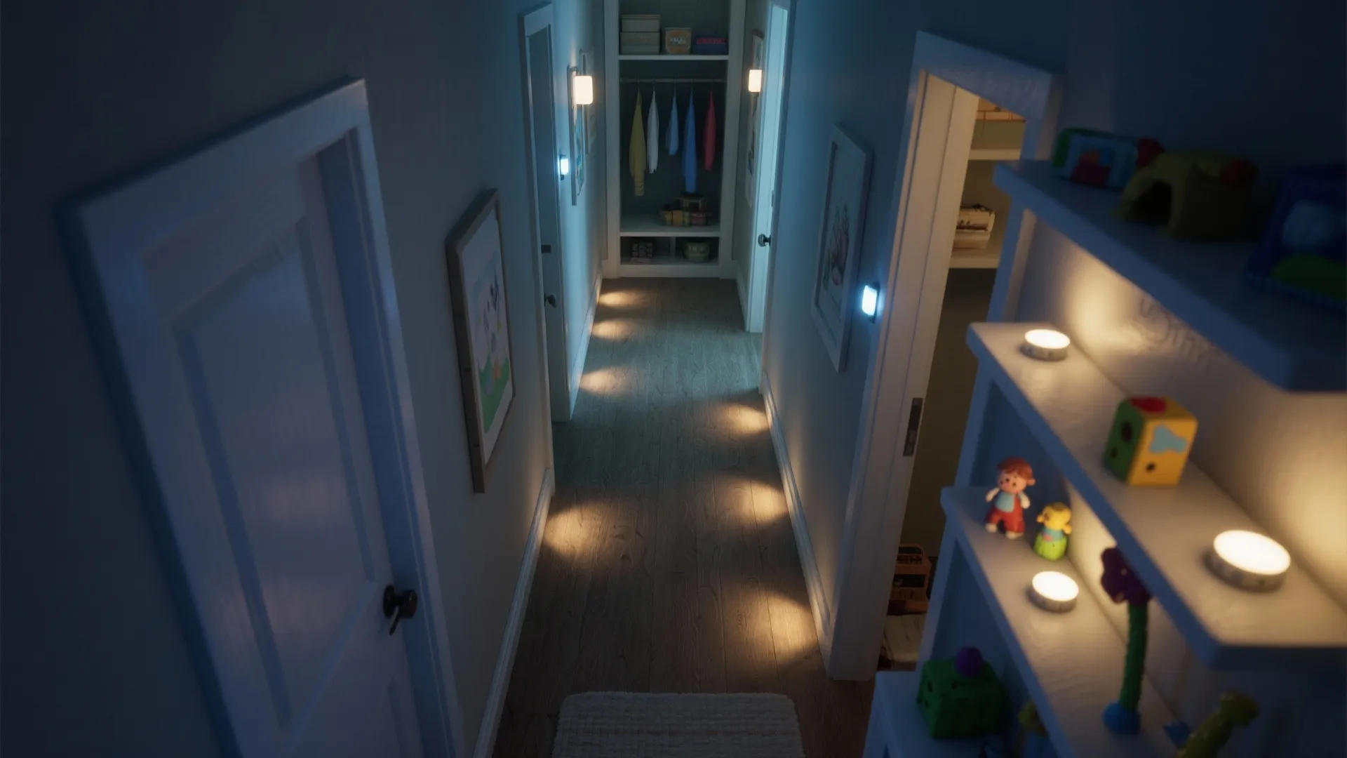 5. Motion-Sensor Accent Lights