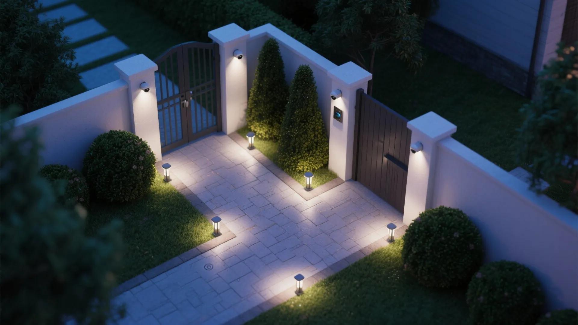 3. Motion-Sensor Accent Lights