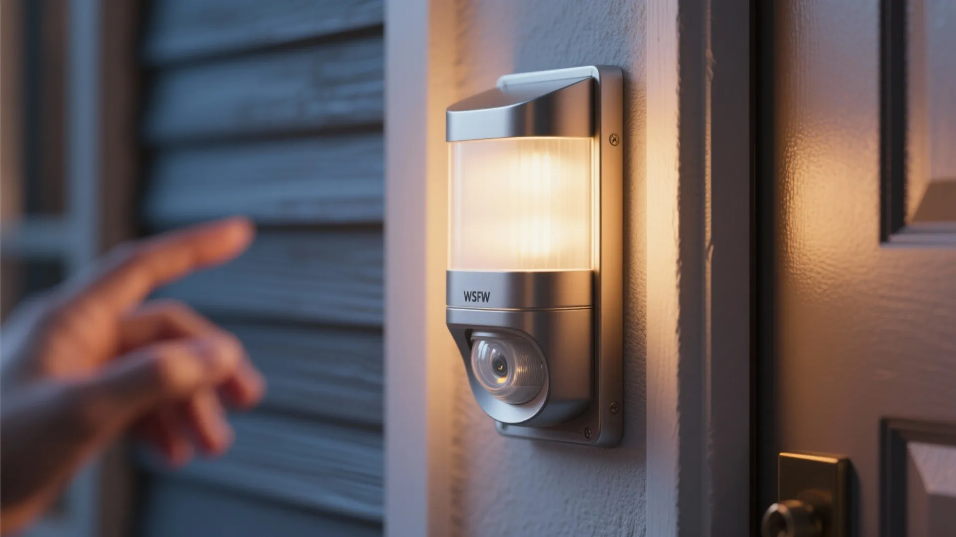 2. Motion-Sensor Fixtures for Hands-Free Entry