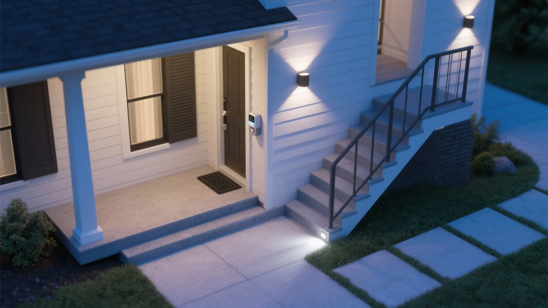 4. Integrated Motion-Sensor Sconces for Safety and Smarts