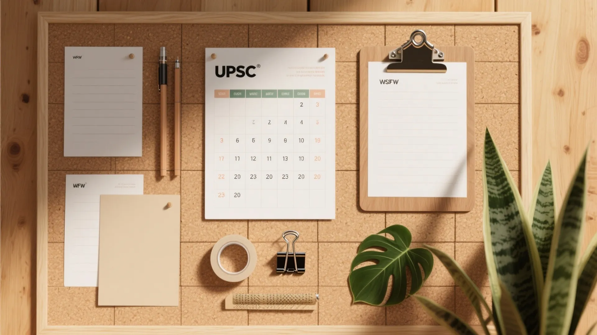 Motivation walls and gentle biophilia to keep you grounded