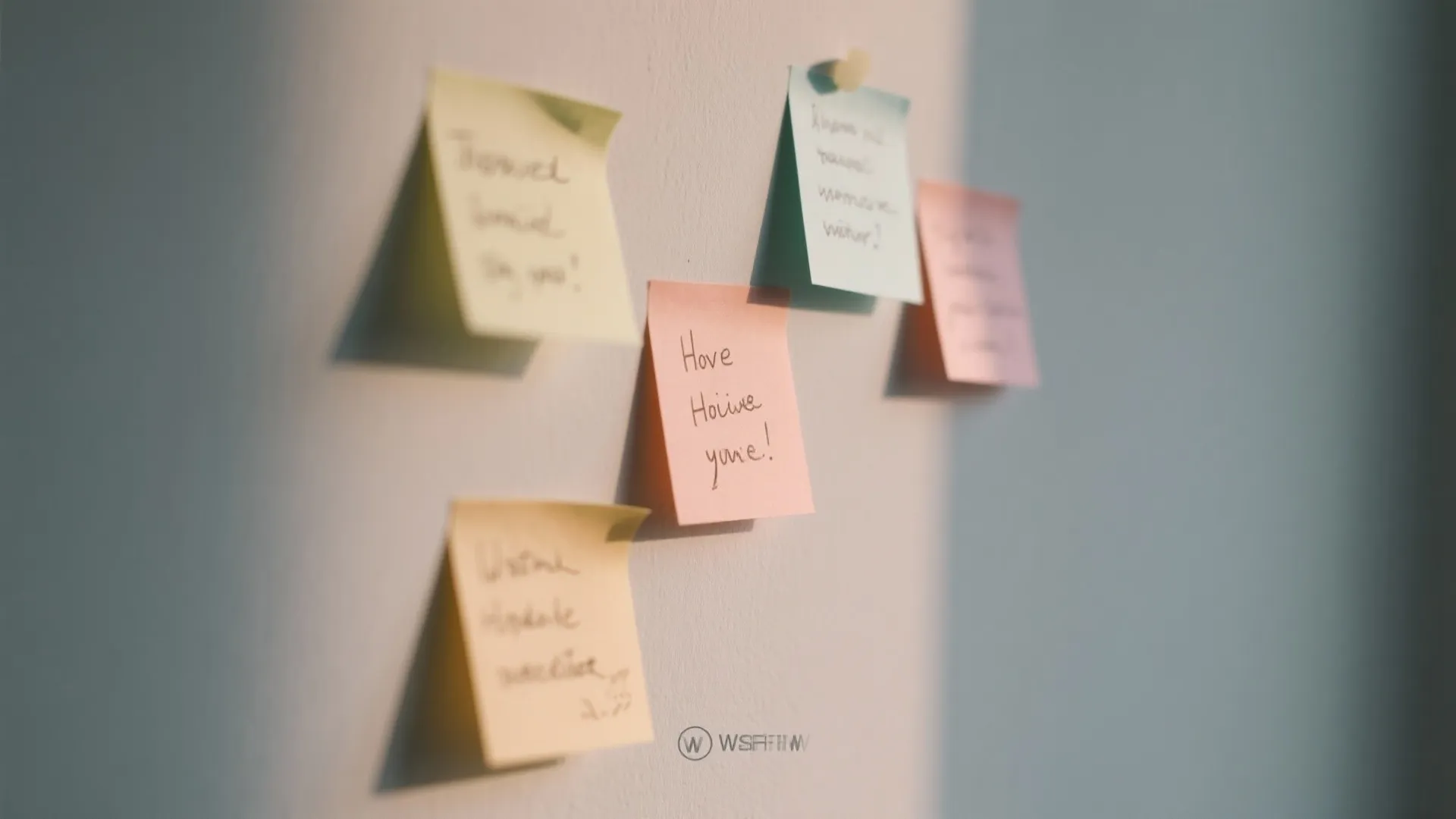 Daily Motivation Wall