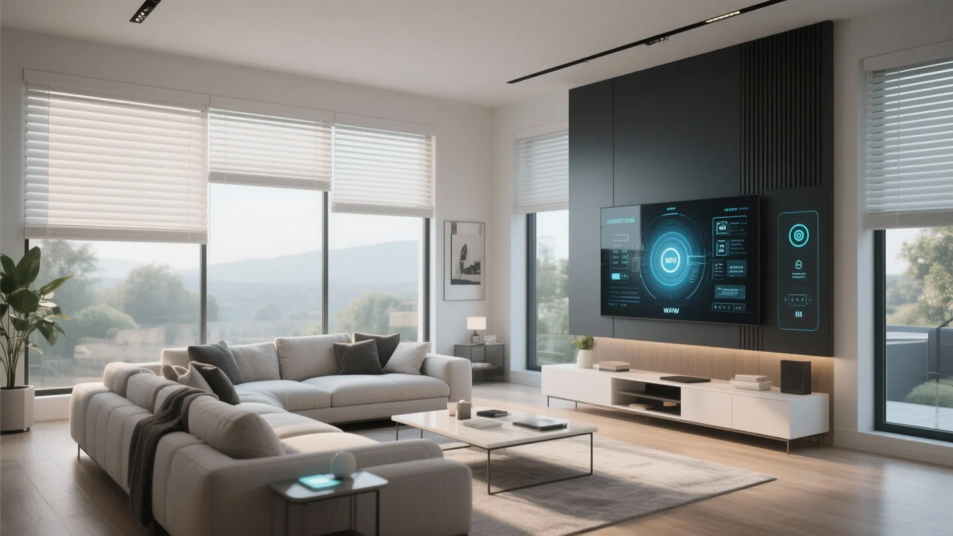 10. Motorized Smart Blinds