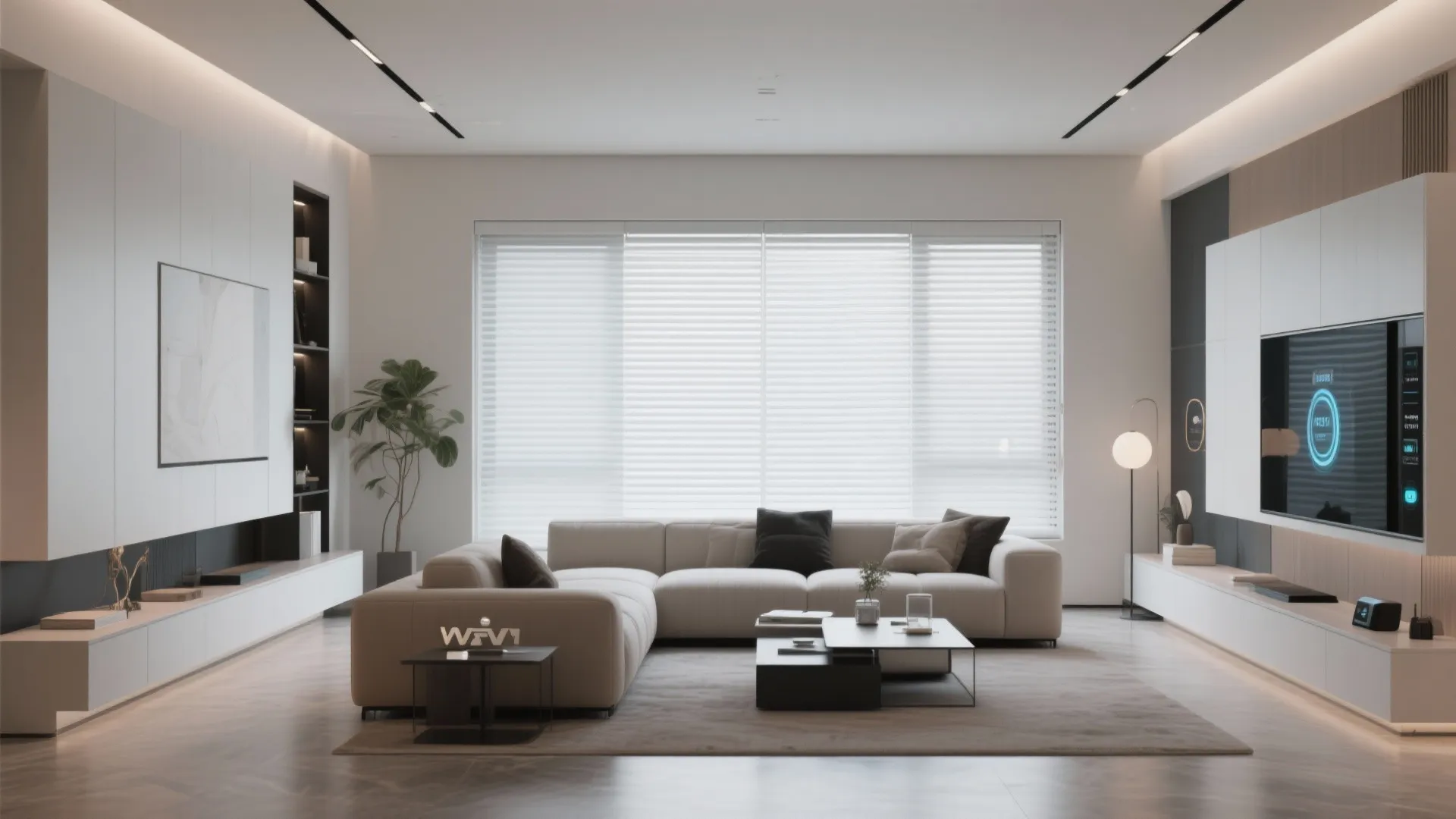 6. Motorized Smart Blinds