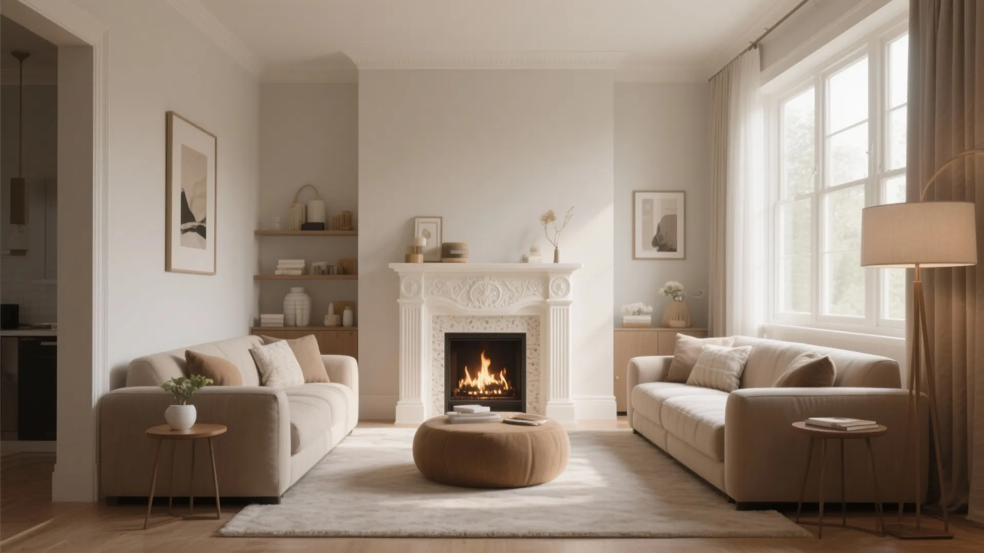 8. Moulded Fireplace Surround