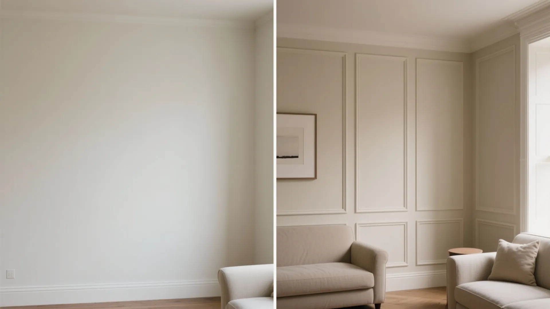 Architectural Wall Moulding Frames (Box, Wainscot, or Picture-Frame Trim)