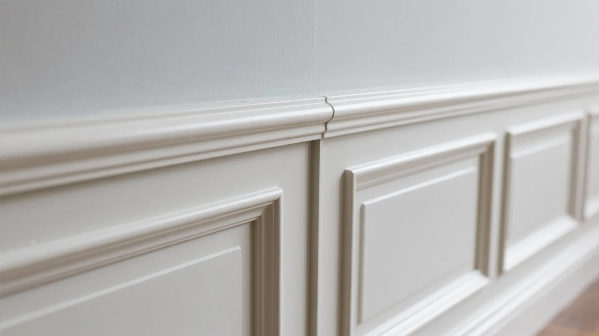 Classic Mouldings and Wainscoting with Soft Neutrals