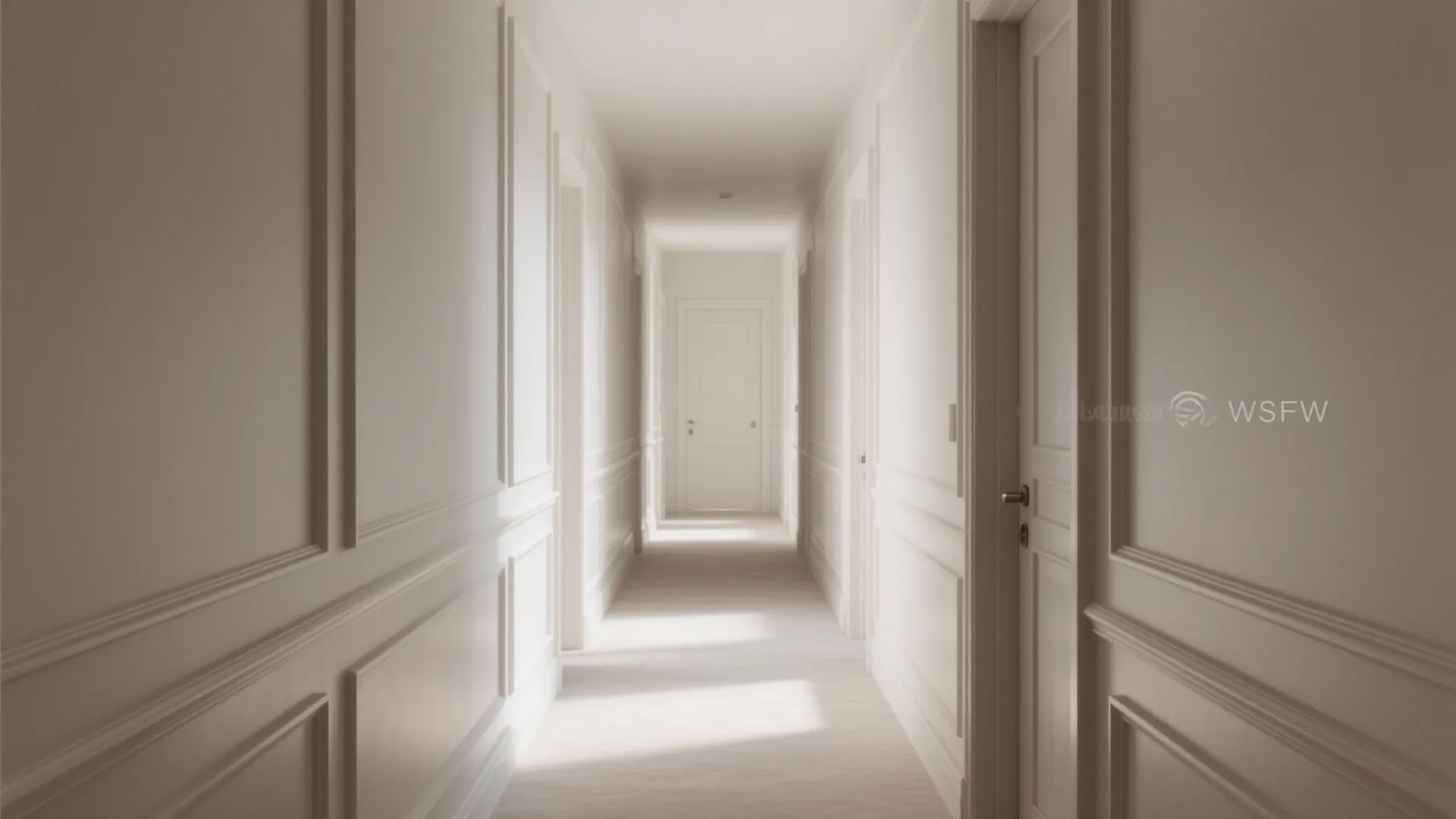 Minimal Geometric Panel Moulding