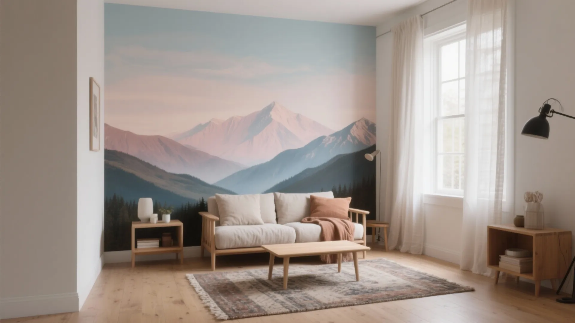 Mountains Painted on Wall: 5 Creative Ideas: Small-space mural tricks and practical tips from a decade of kitchen and apartment makeovers