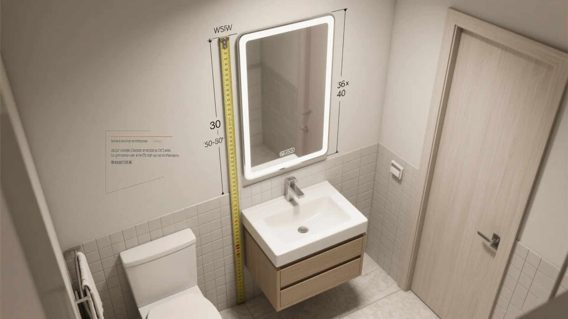 4. Mounting height and furniture pairing