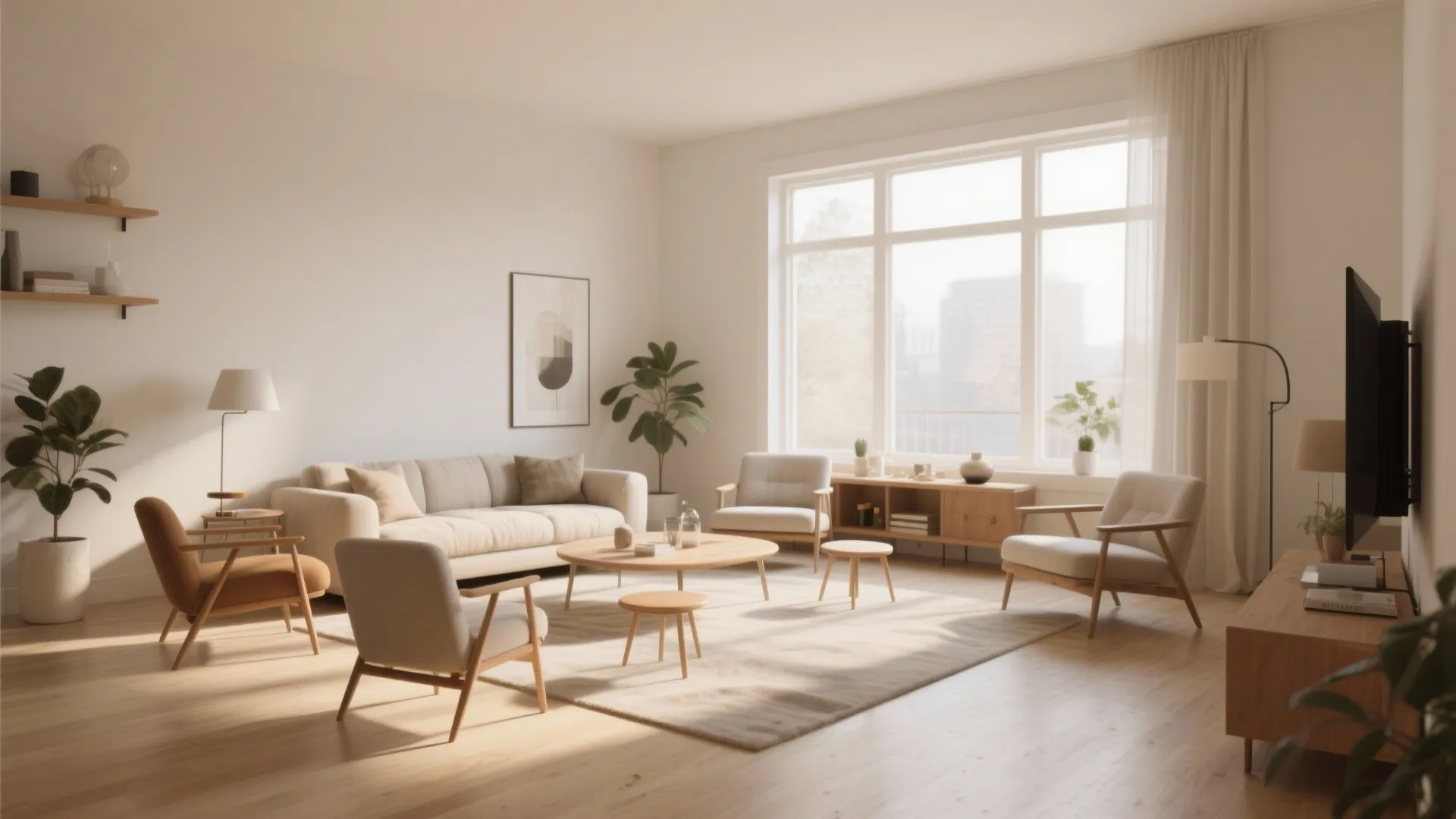 10. Movable Accent Chairs