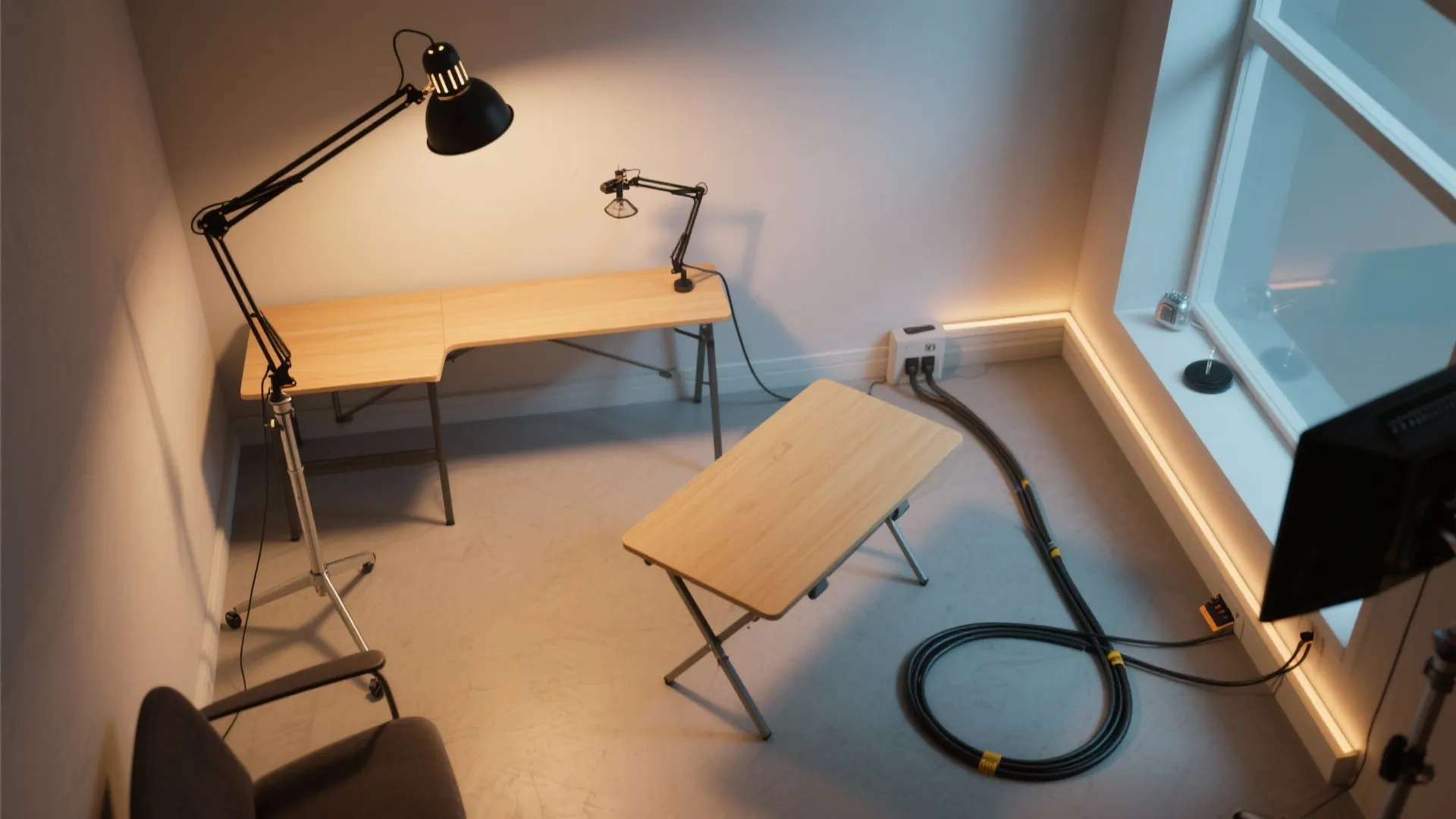 4. Multipurpose lamps and movable fixtures