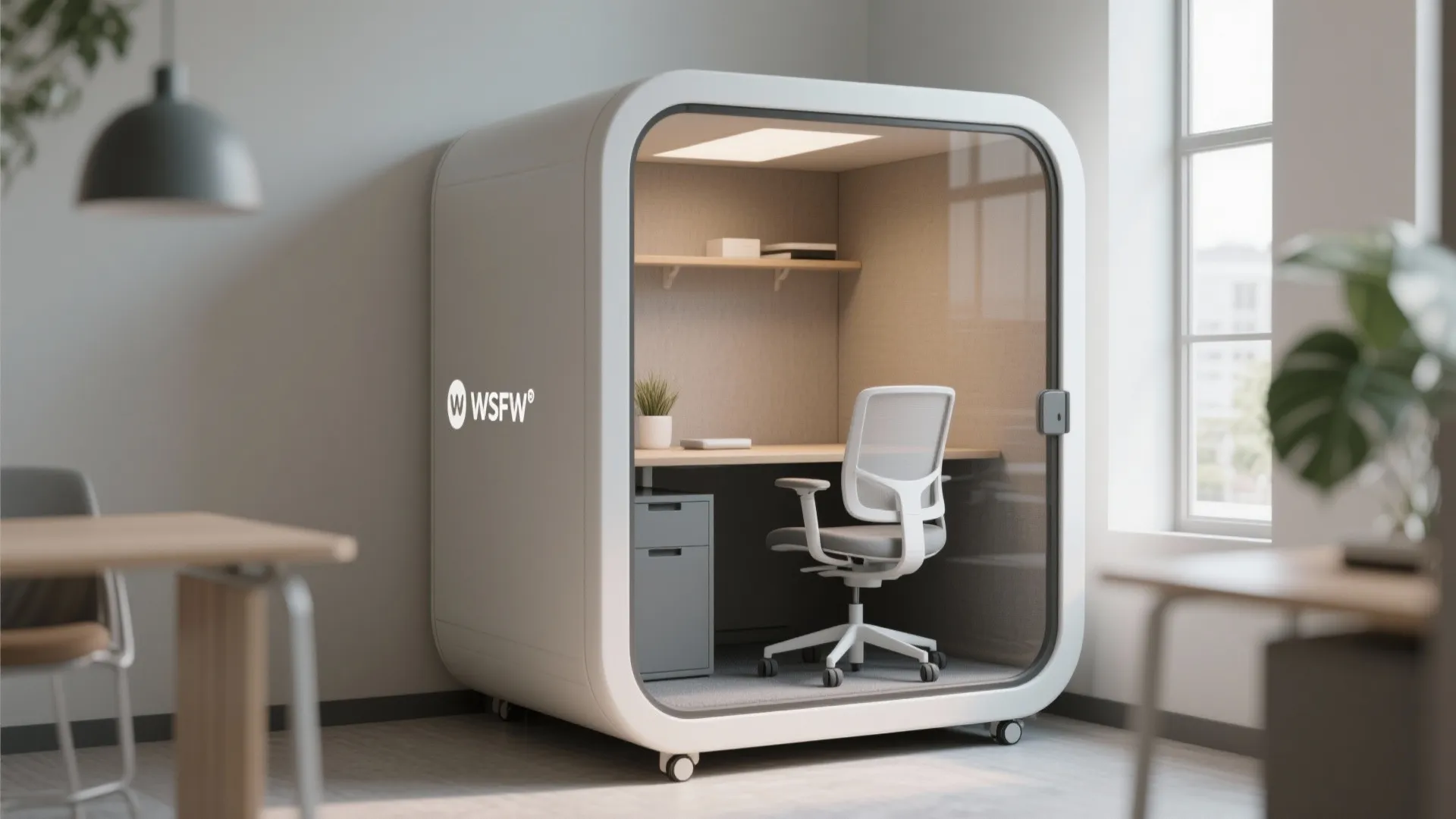 9. Movable Office Pod