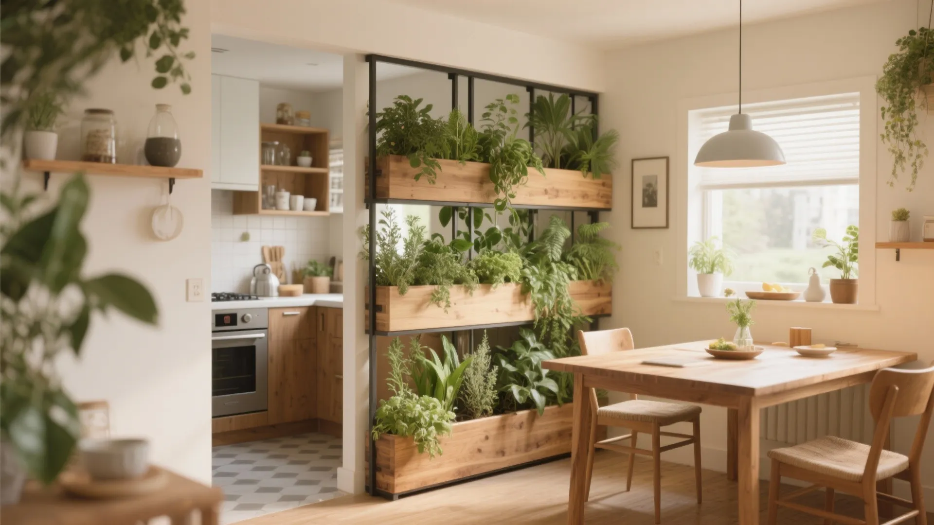 Movable Planter Wall