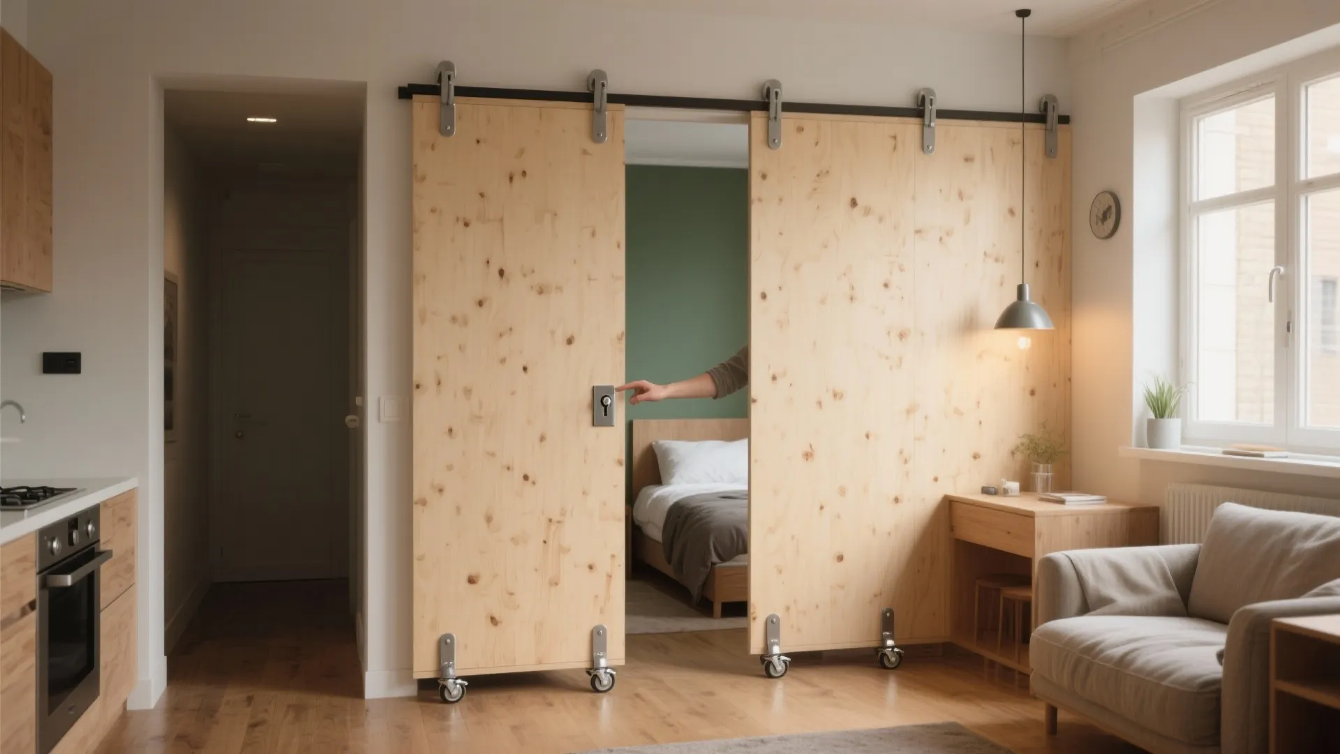 DIY Movable Wall on Wheels — 5 Practical Ideas