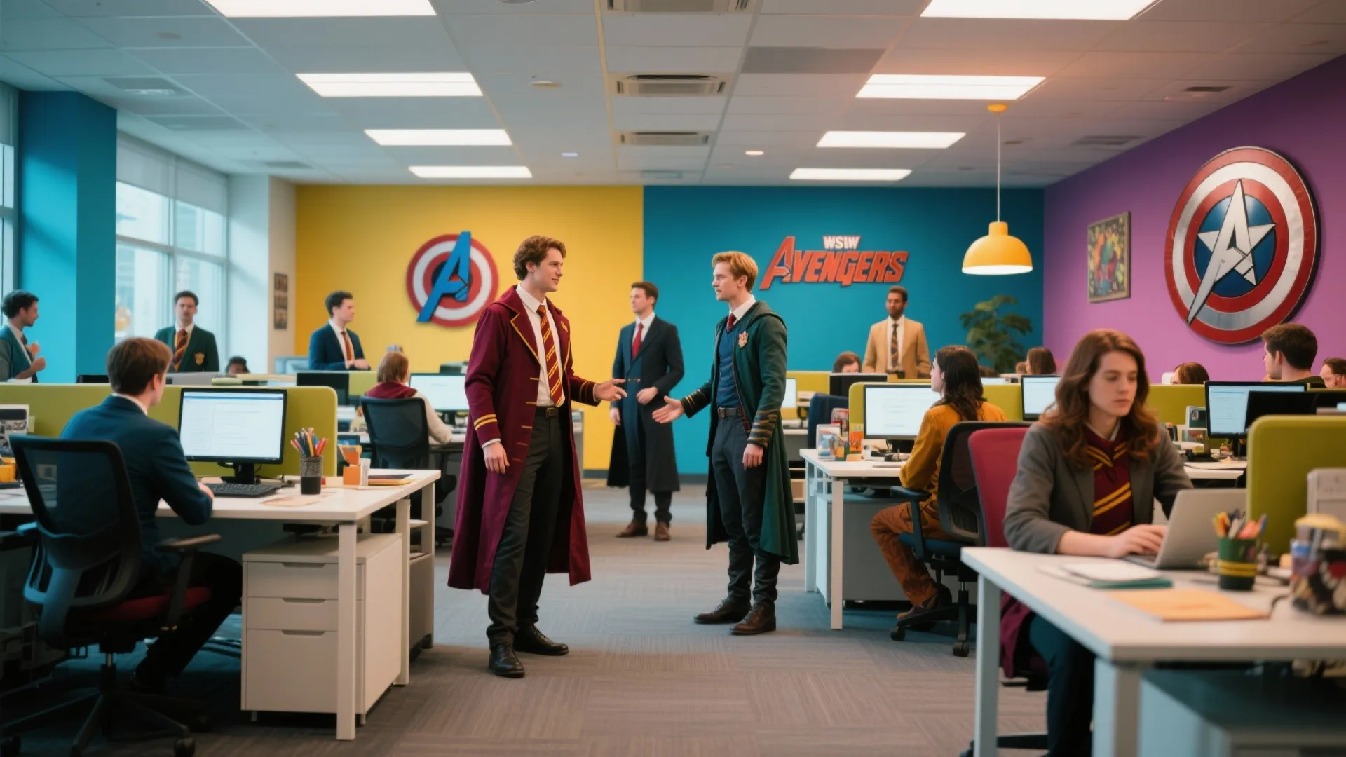 4. Movie Cast Ensemble