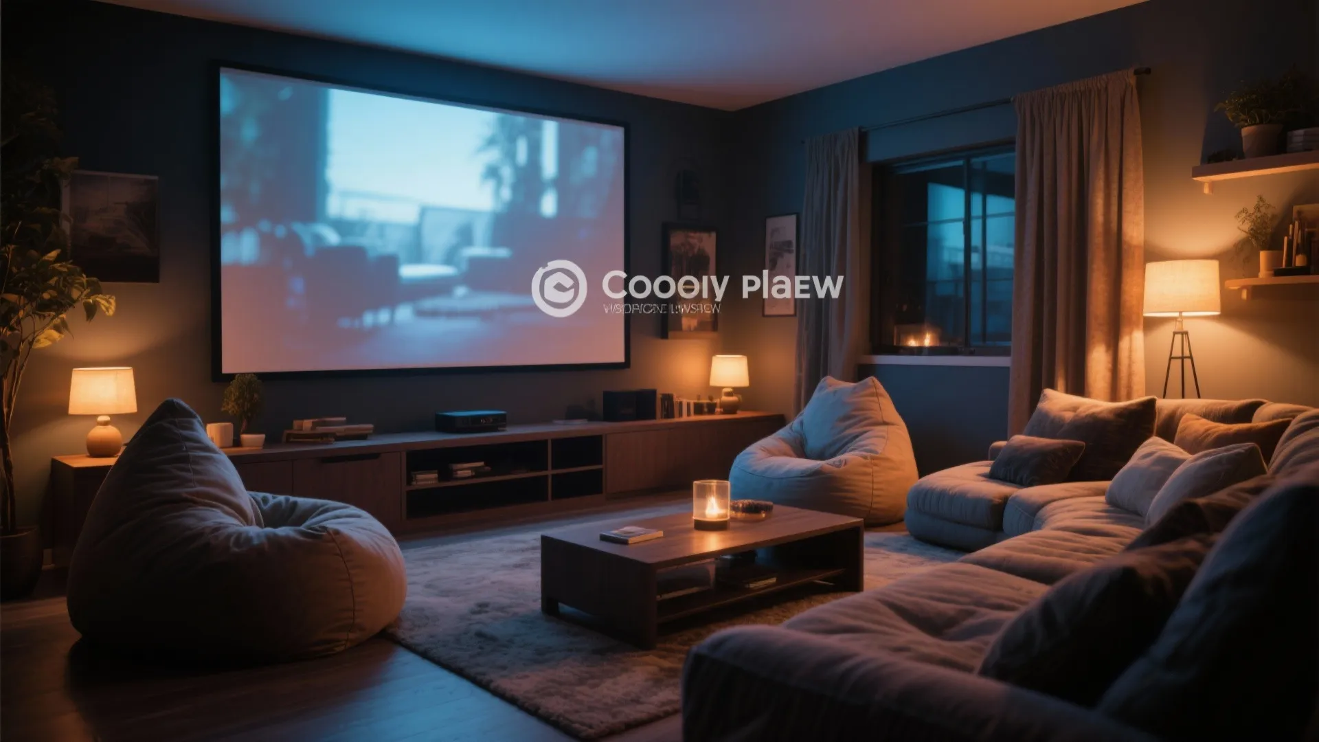 4. Movie Night Setup
