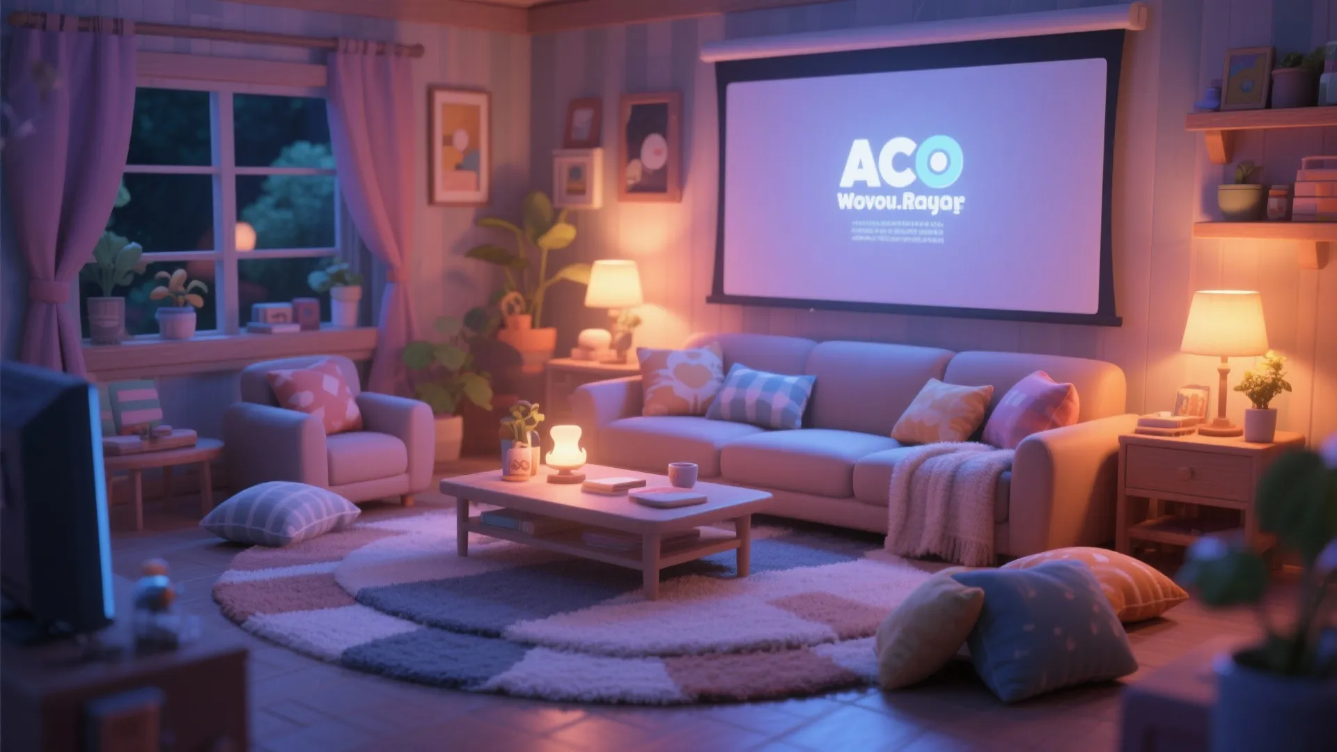 5. Movie Night Setup