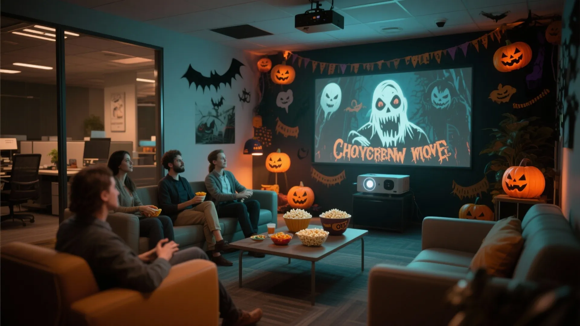 6. Scary Movie Screening