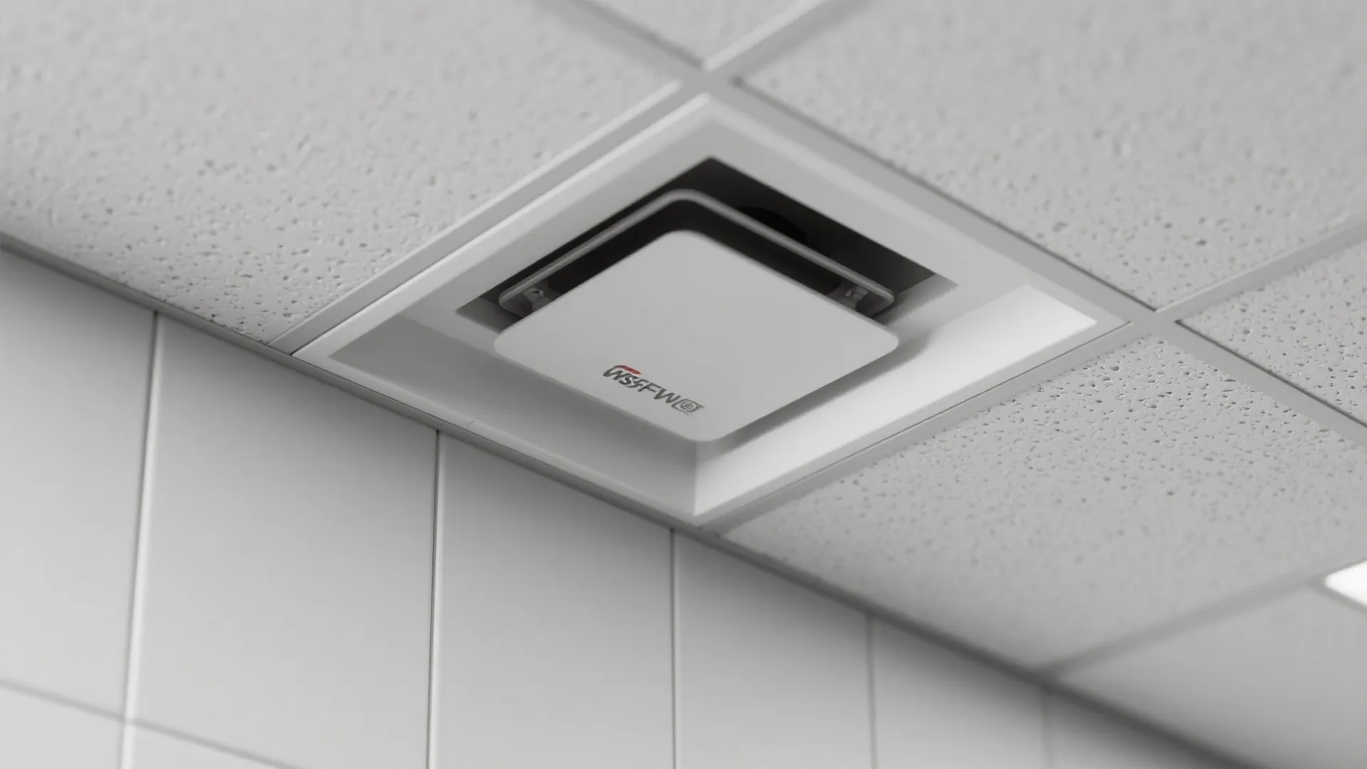 Moisture-Resistant Gypsum with Access Hatches