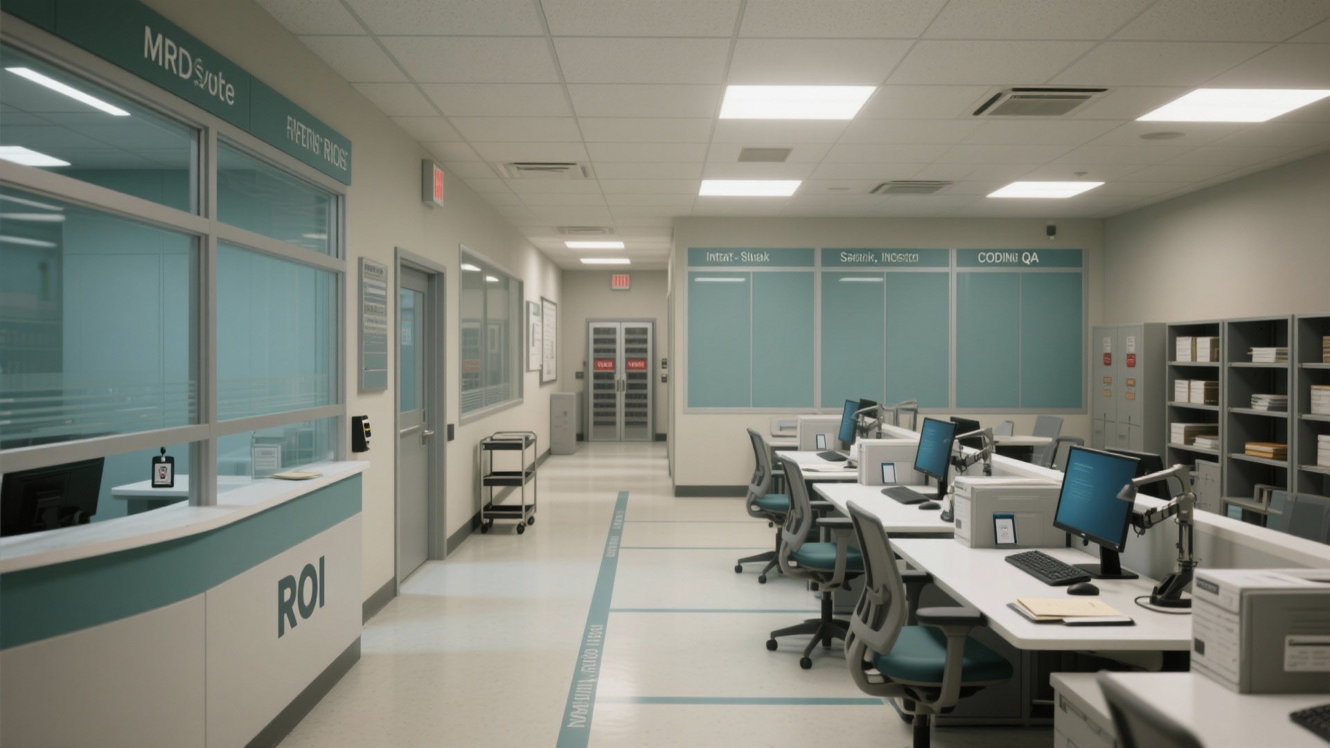 Medical Records Department Design: Fix Privacy & Workflow