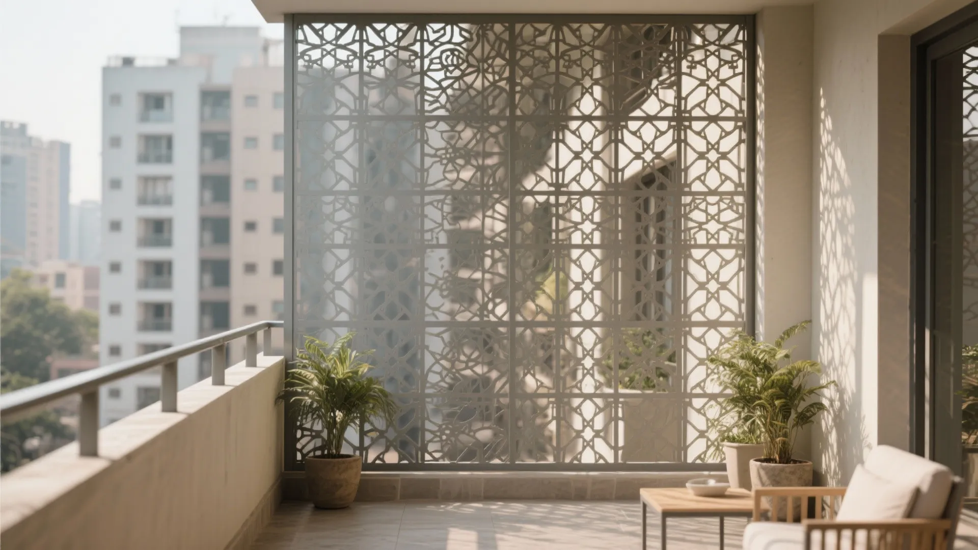 Powder-Coated Mild Steel With Patterned Geometry