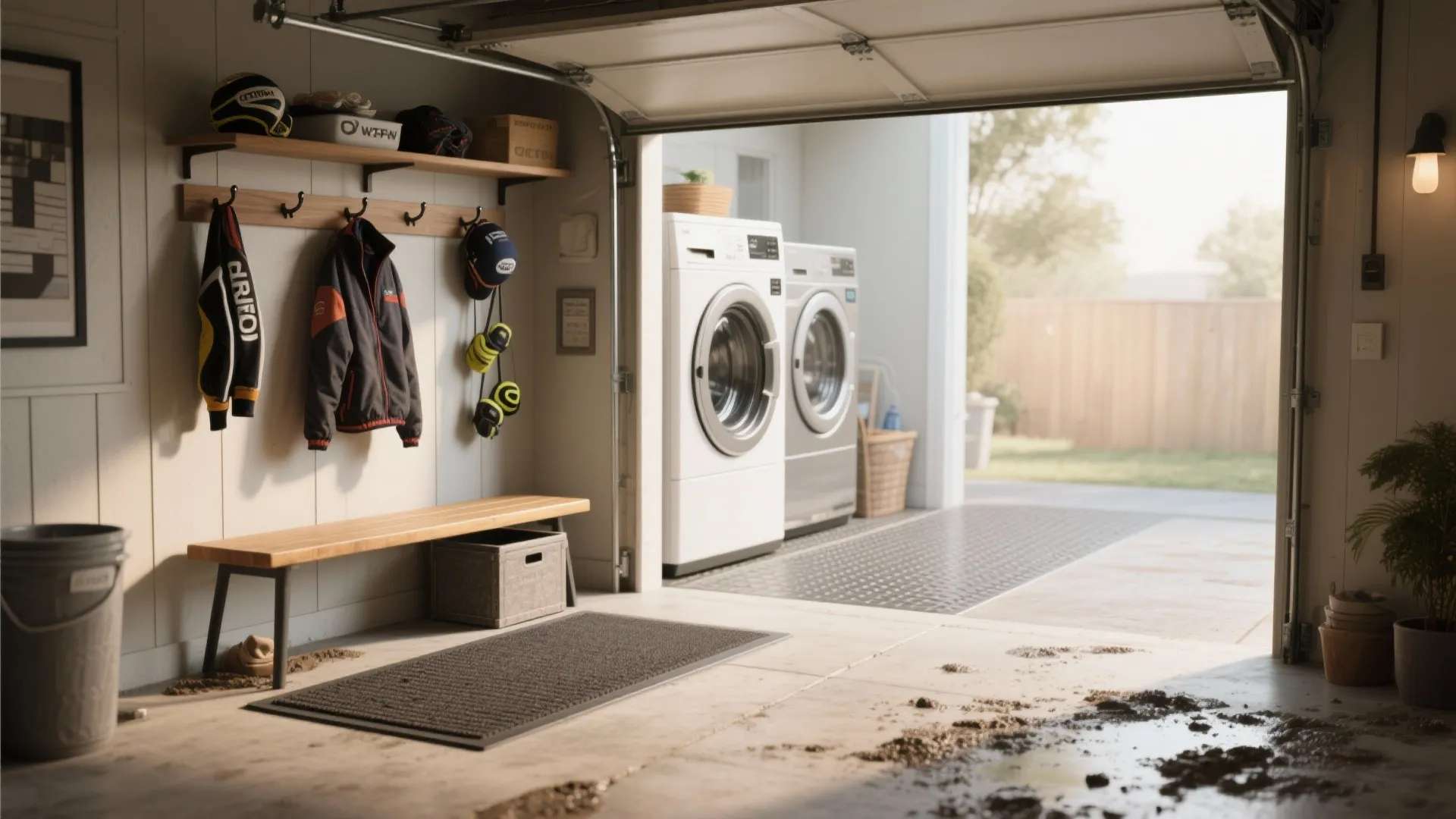 5. Zone It: Create a Mud-to-Laundry Transition