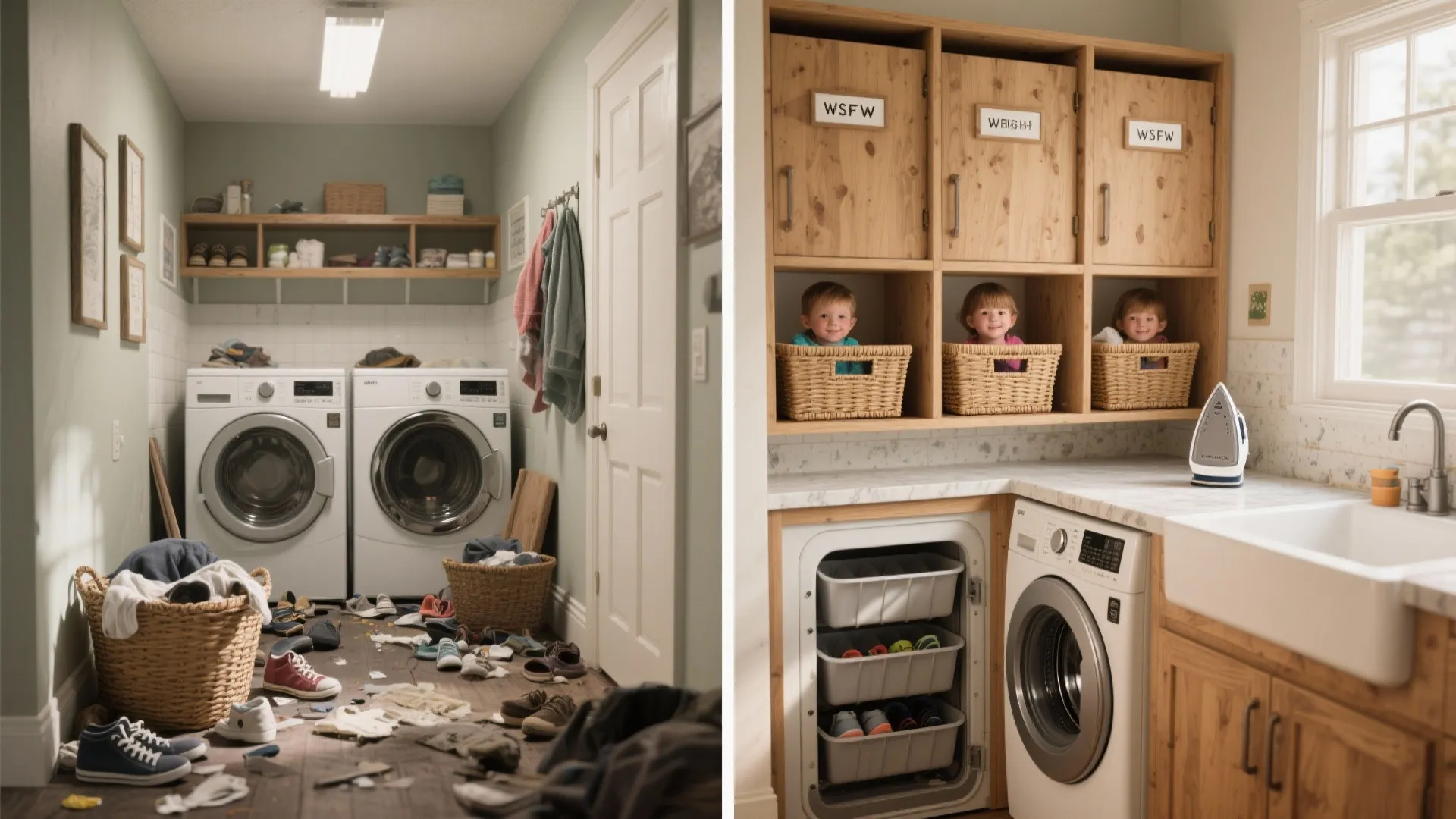 5. Make It a Multi-Tasking Mudroom