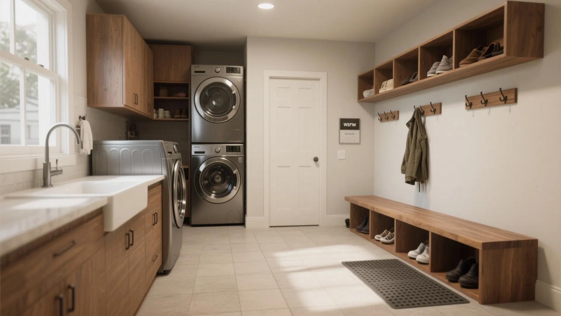 5. Combine with mudroom functions