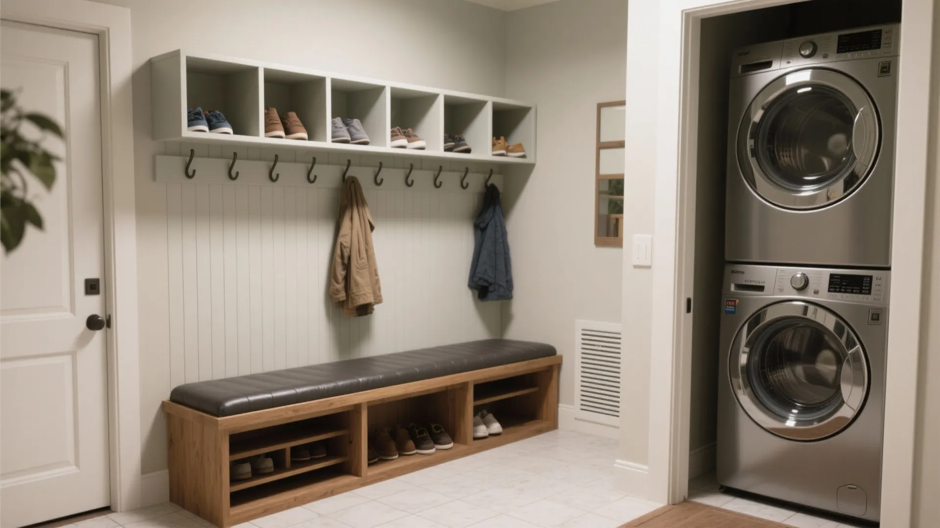 5. Mudroom-laundry hybrid