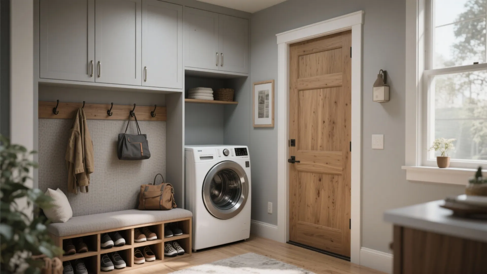 4. Combine with a mudroom or pantry