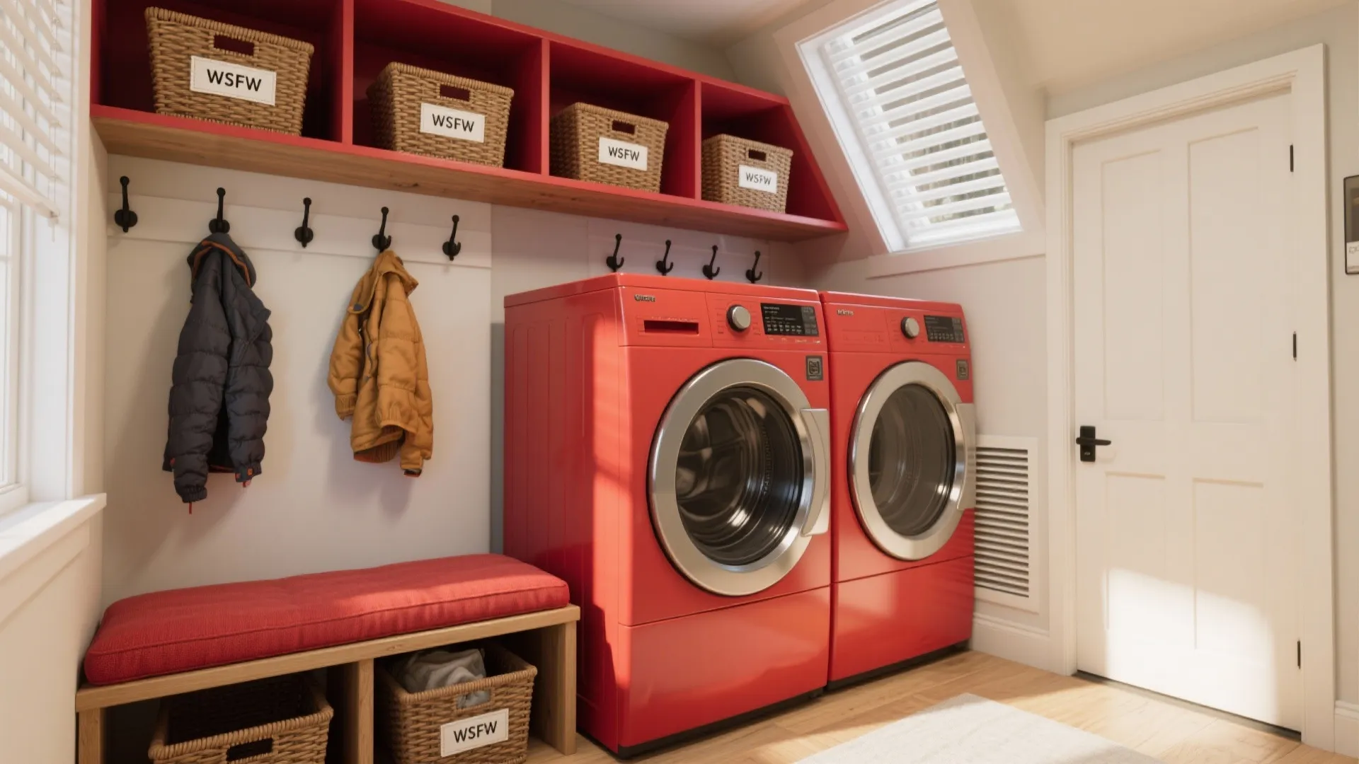 2. Create a mini-mudroom combo