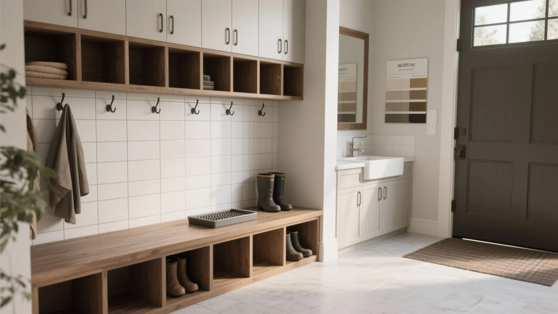 Mudroom and Utility Transition Zone