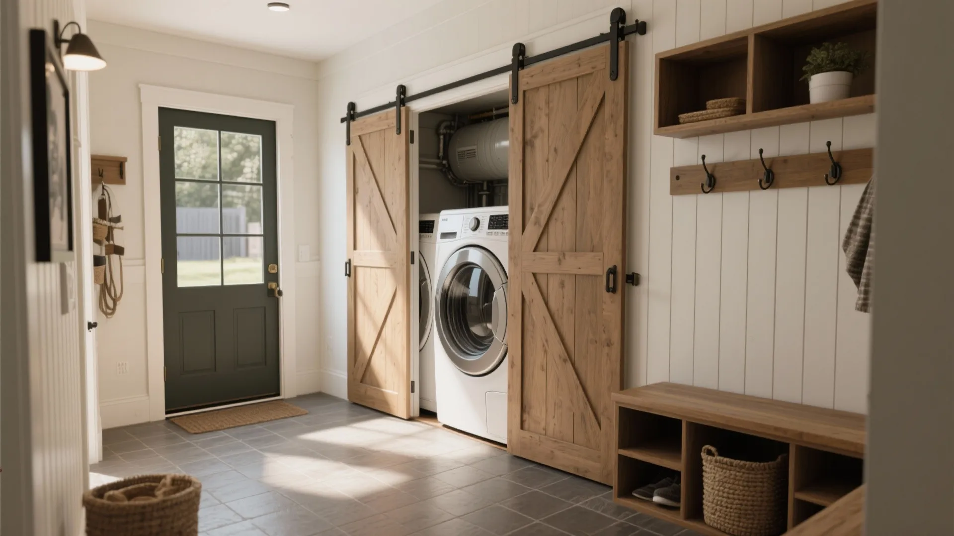 5. Smart utility and mudroom integration