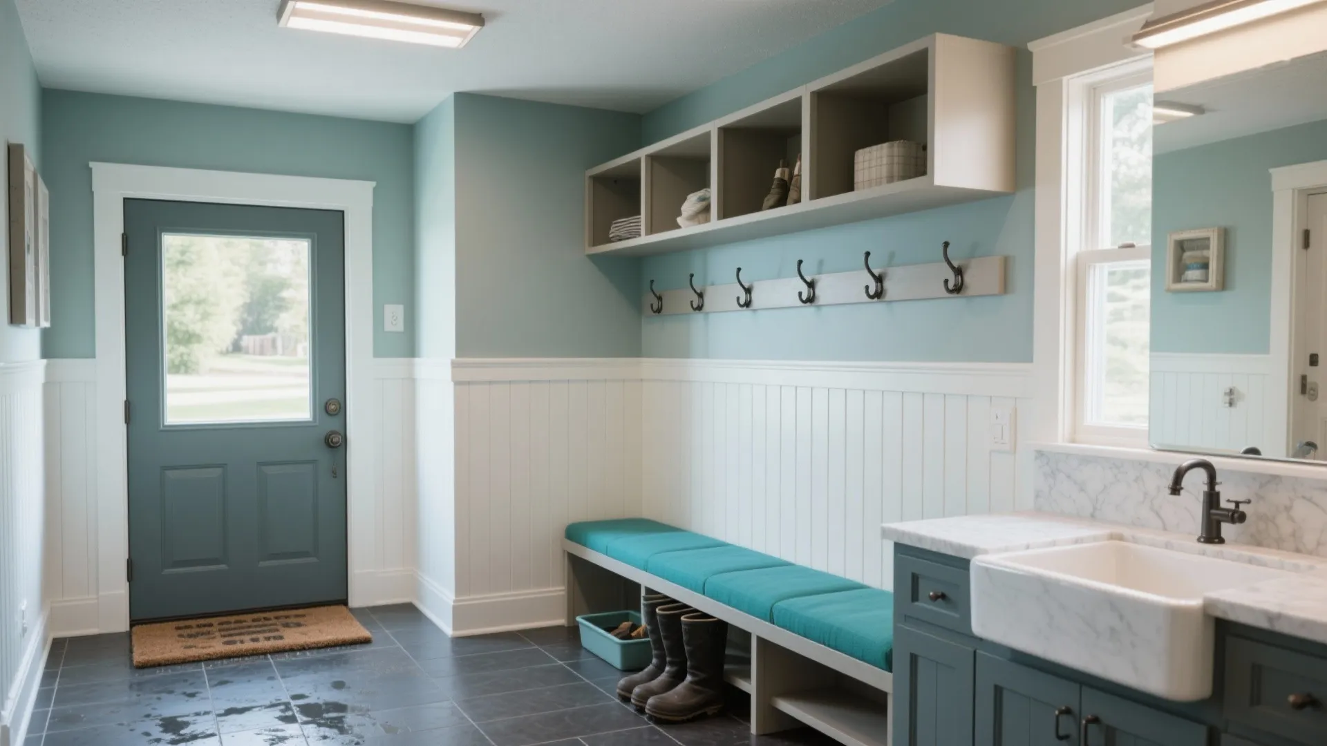 How to build a mud room