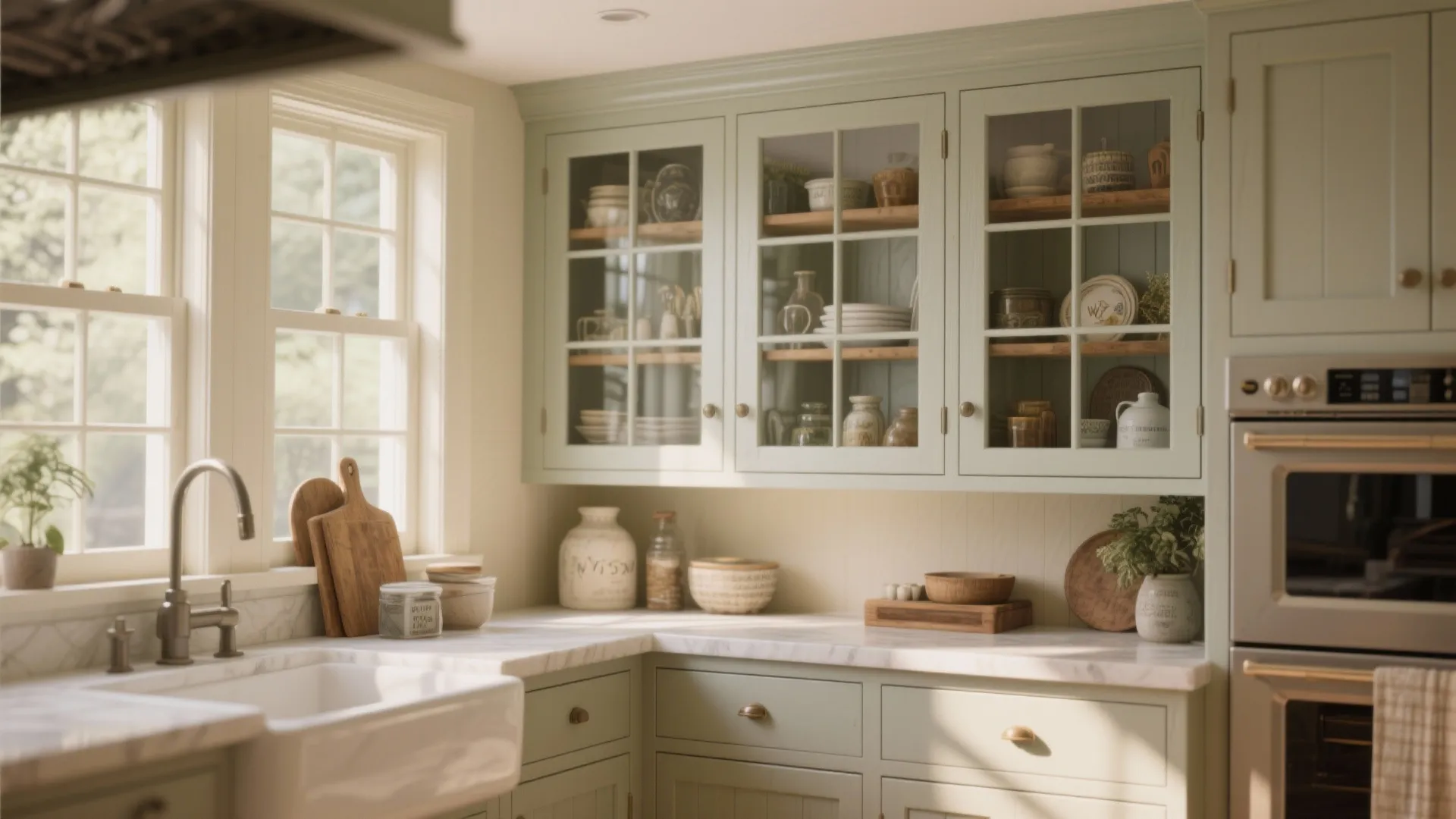 3. Mullion or Gridded Glass for a Classic Look